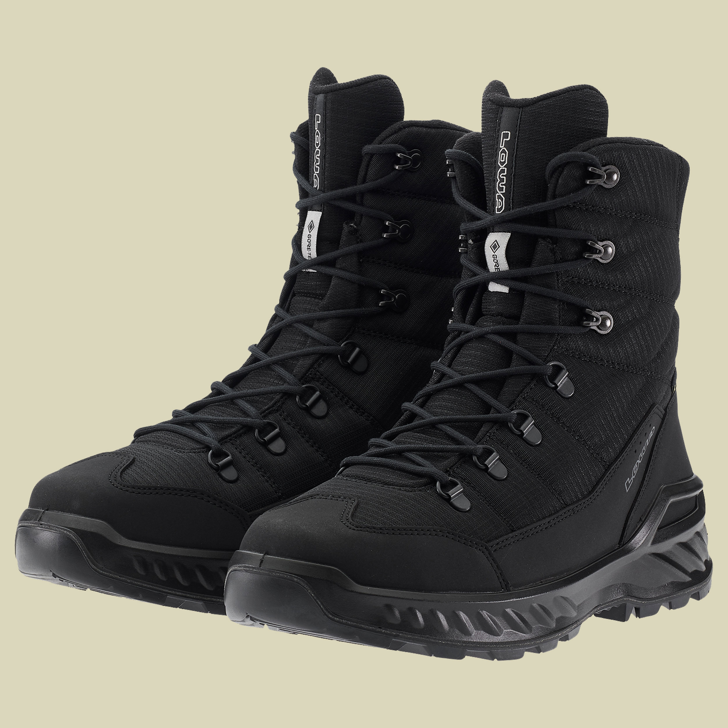 Kano GTX HI Men UK 9 schwarz - schwarz/schwarz