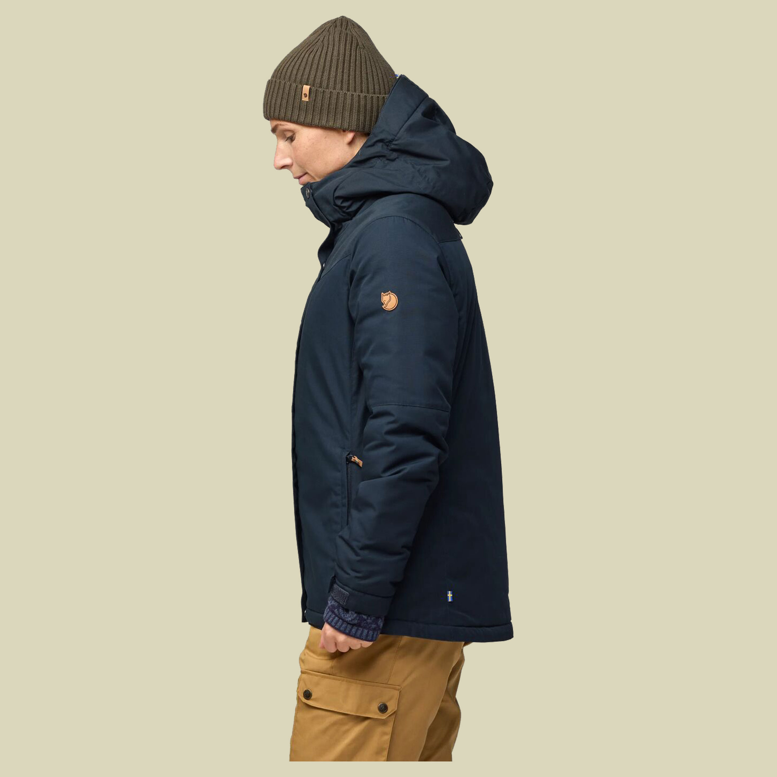 Stina Padded Jacket Women XL blau - dark navy