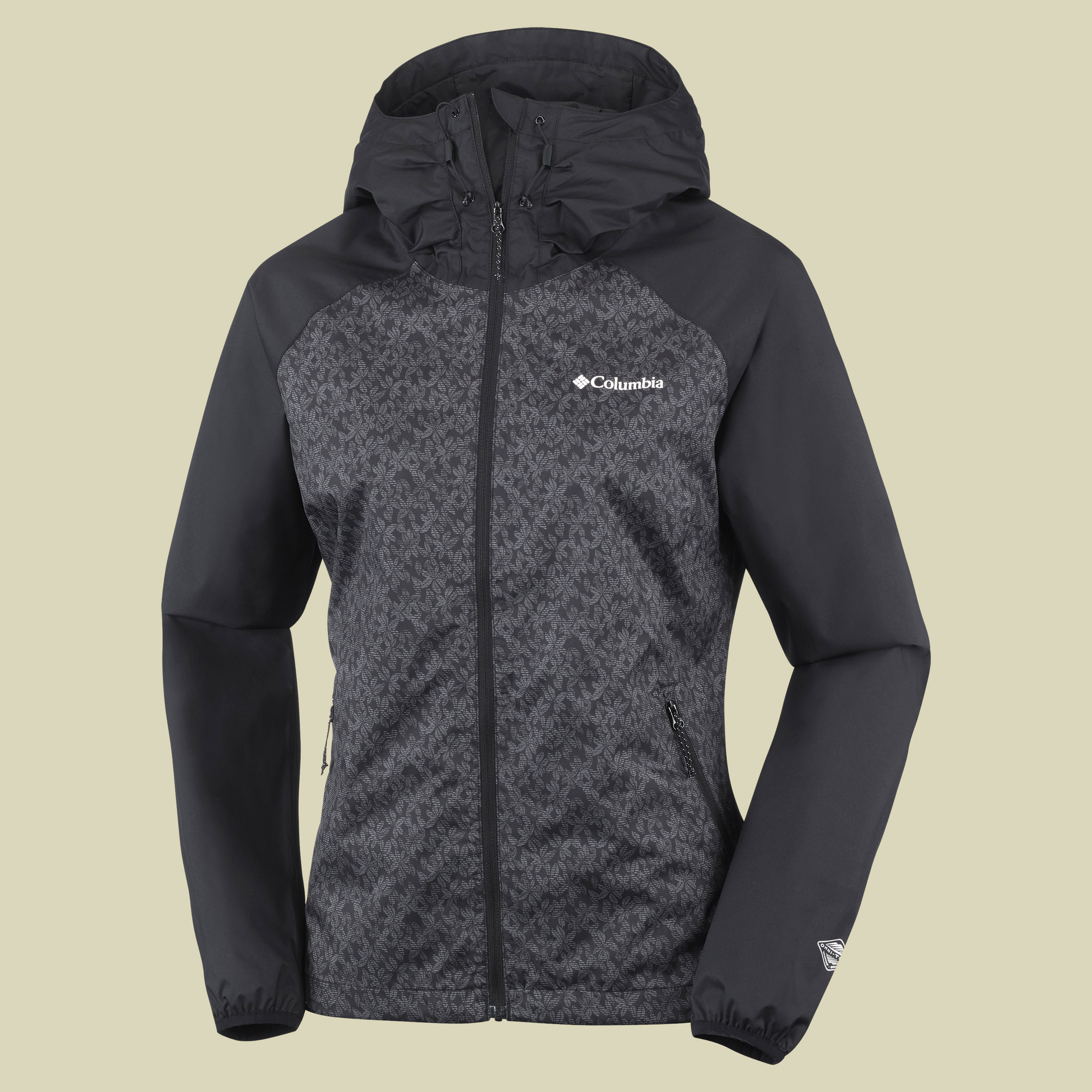 Ulica Jacket Women Größe S Farbe black flora lines print
