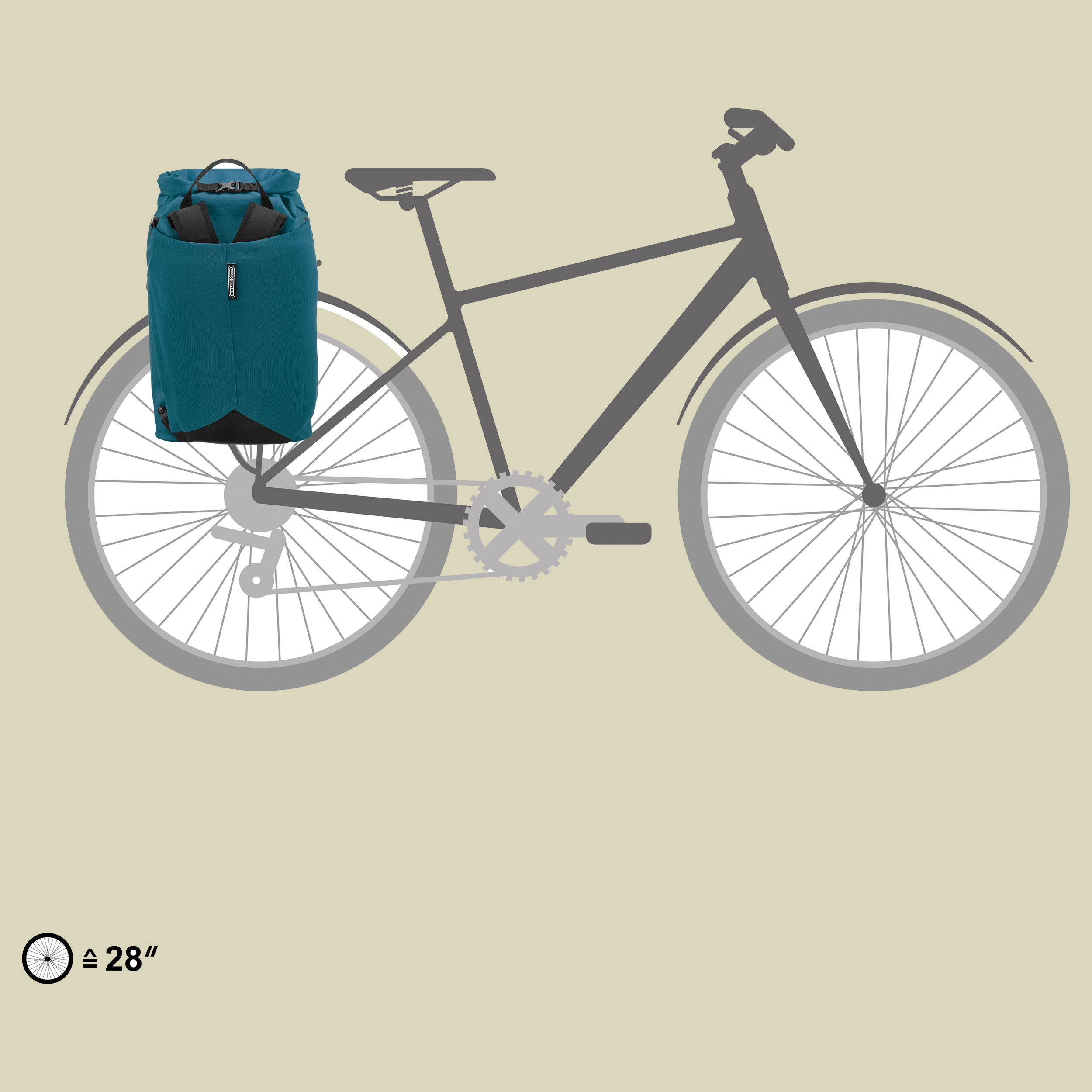 Vario Lite 22 L one size türkis - petrol