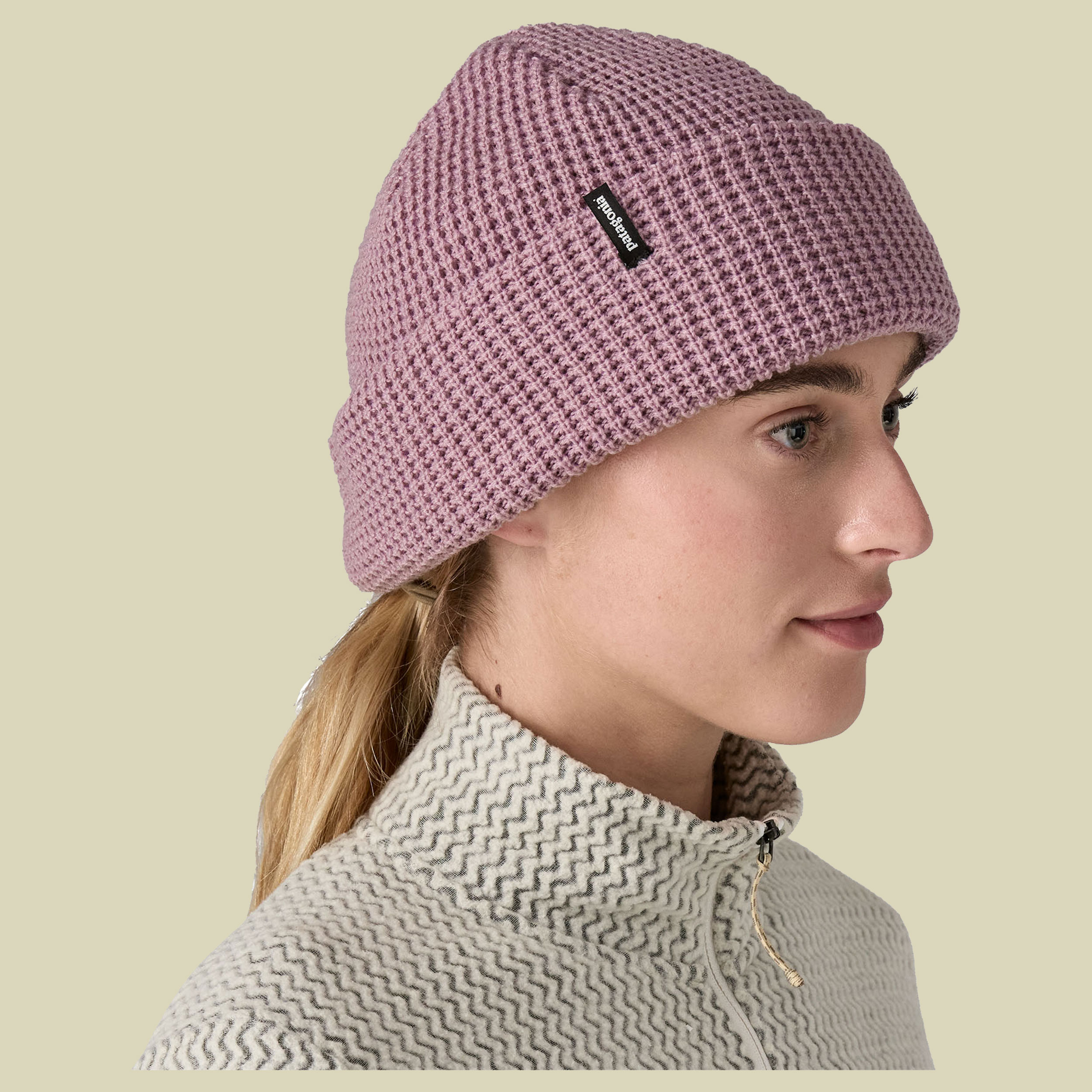 Snowdrifter Beanie one size rosa - stormy mauve