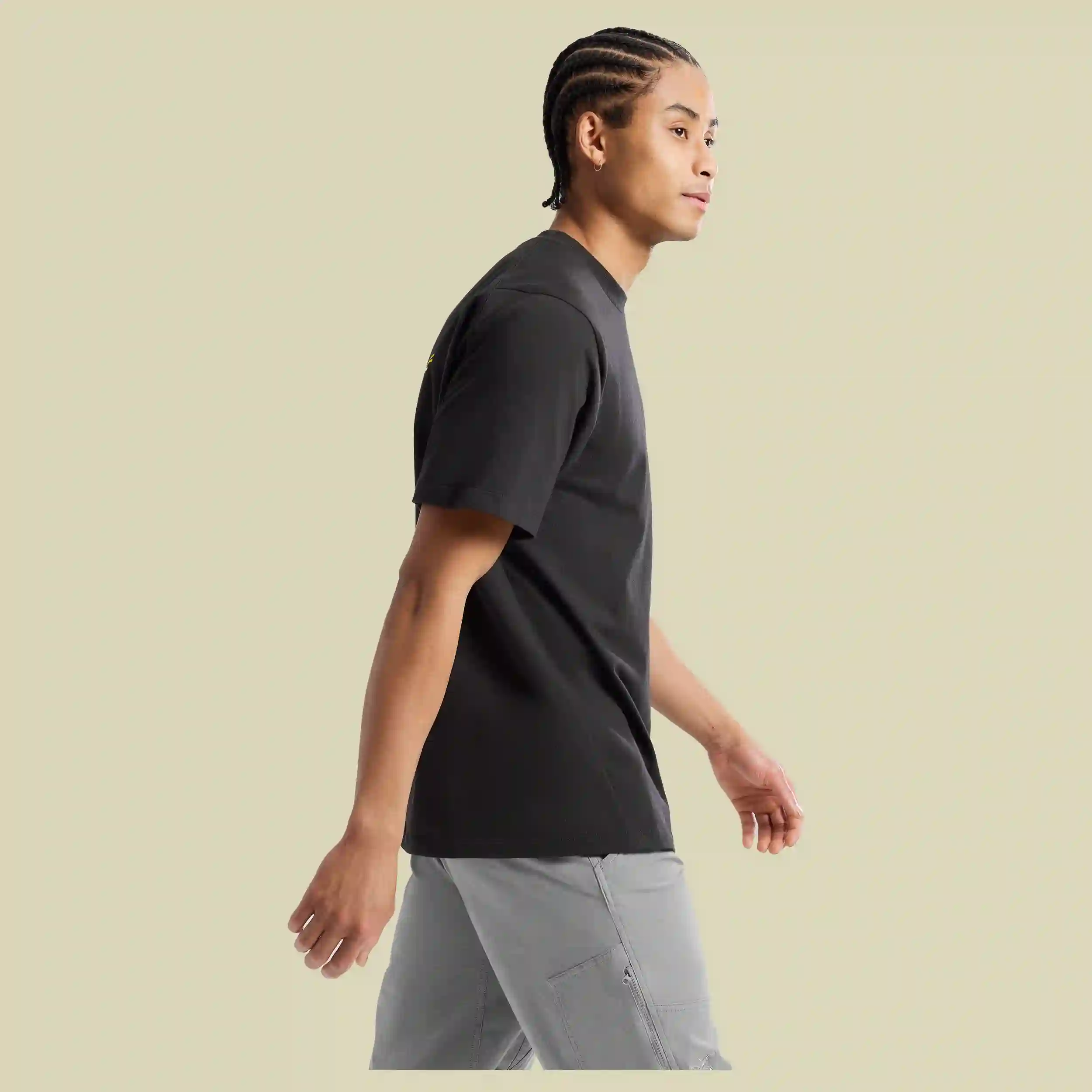 Kragg Cotton Logo SS Men XL schwarz - 24K black