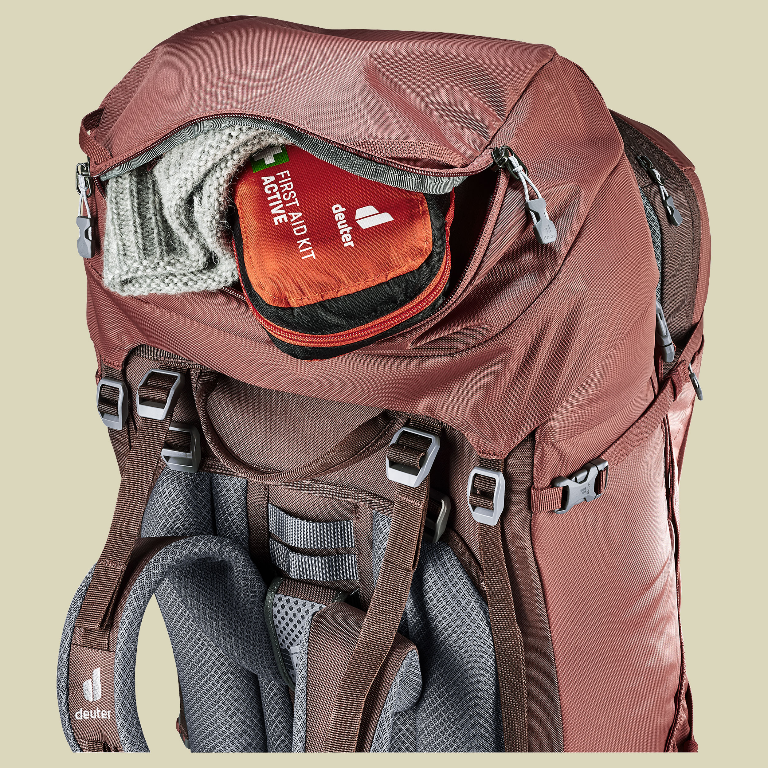 Voyager 60+10 SL Women 60+10 L rosa - caspia-raisin
