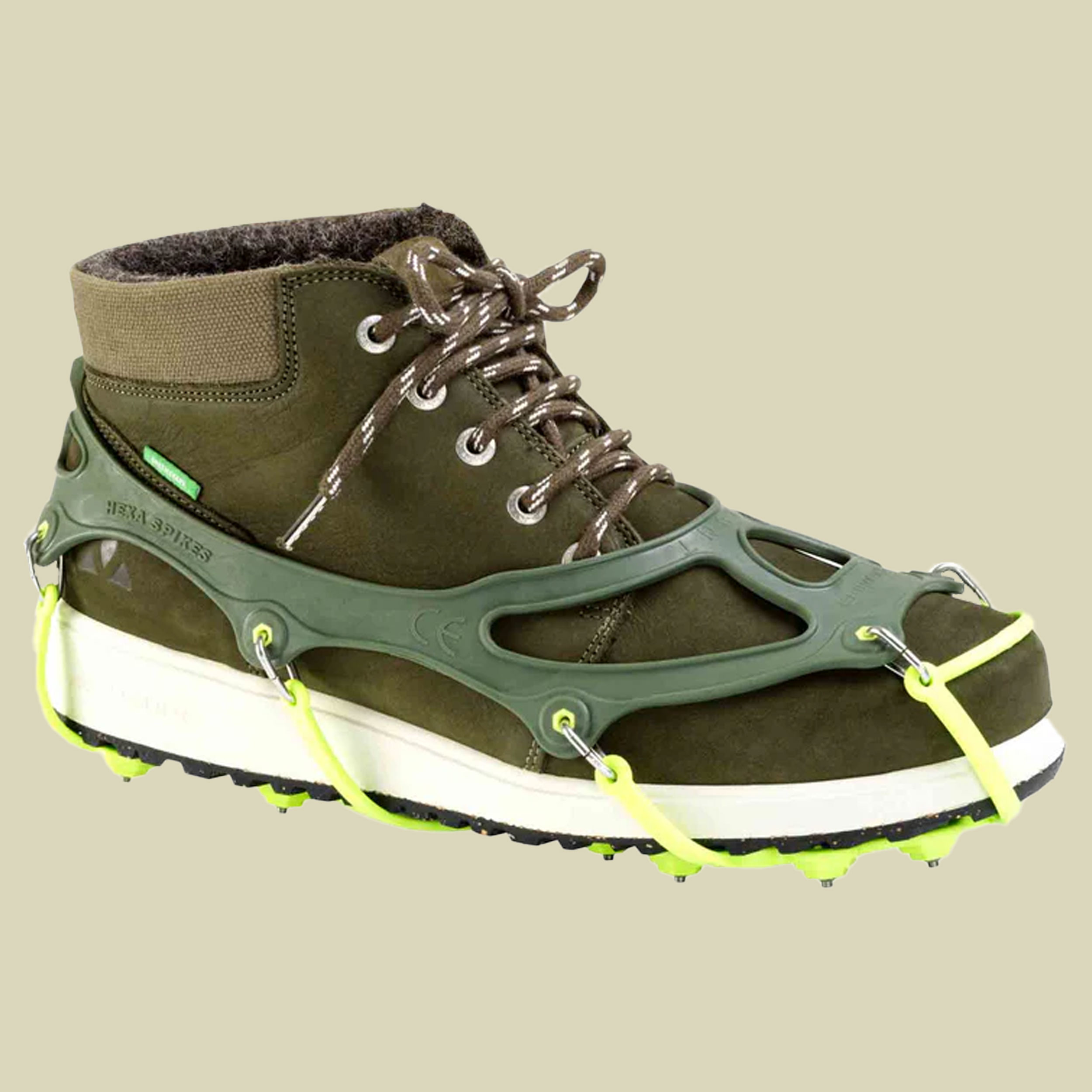 Snowline Spikes Hexa XL grün -oliv