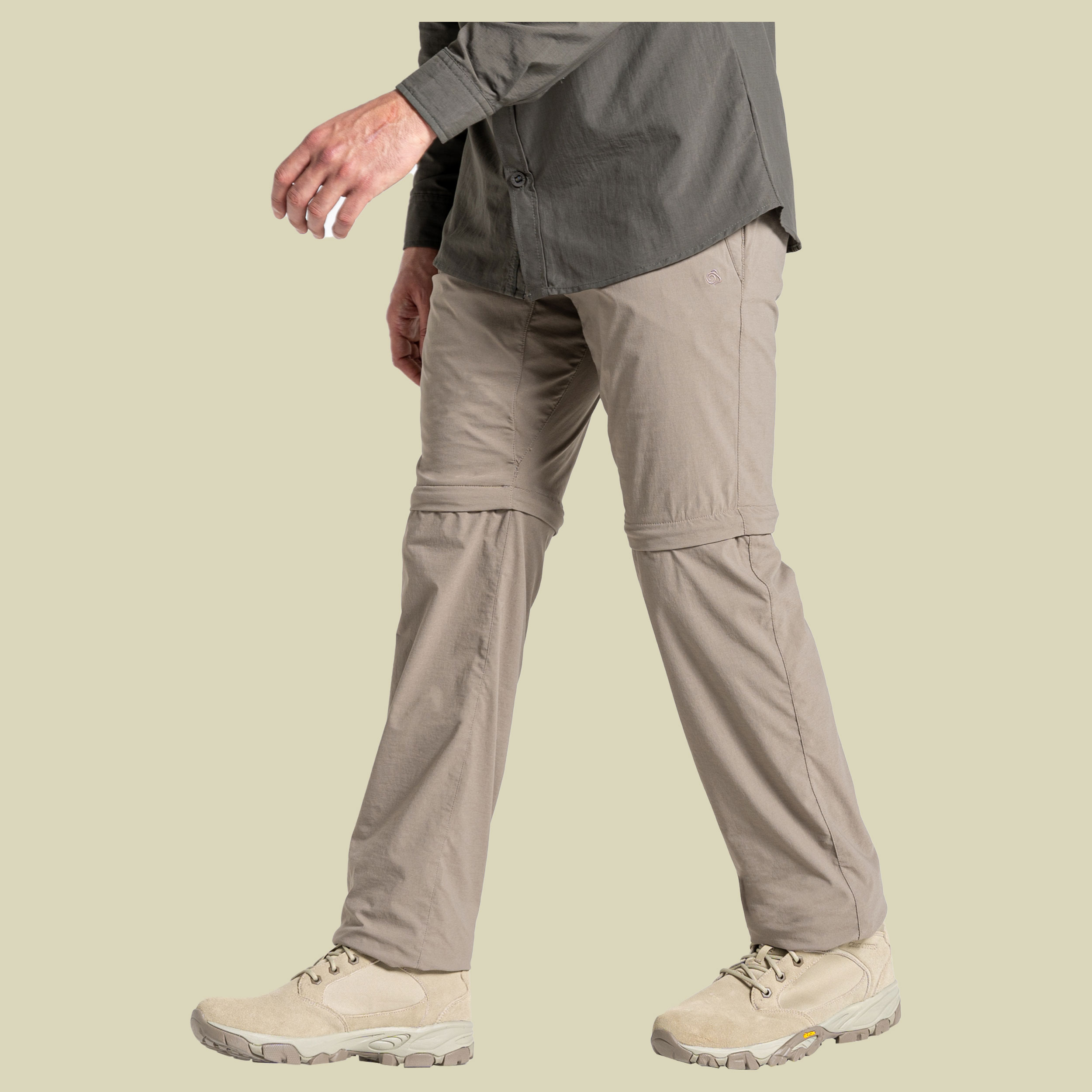 NosiLife Pro Convertible Trousers Men Größe 54 (38") Farbe pebble