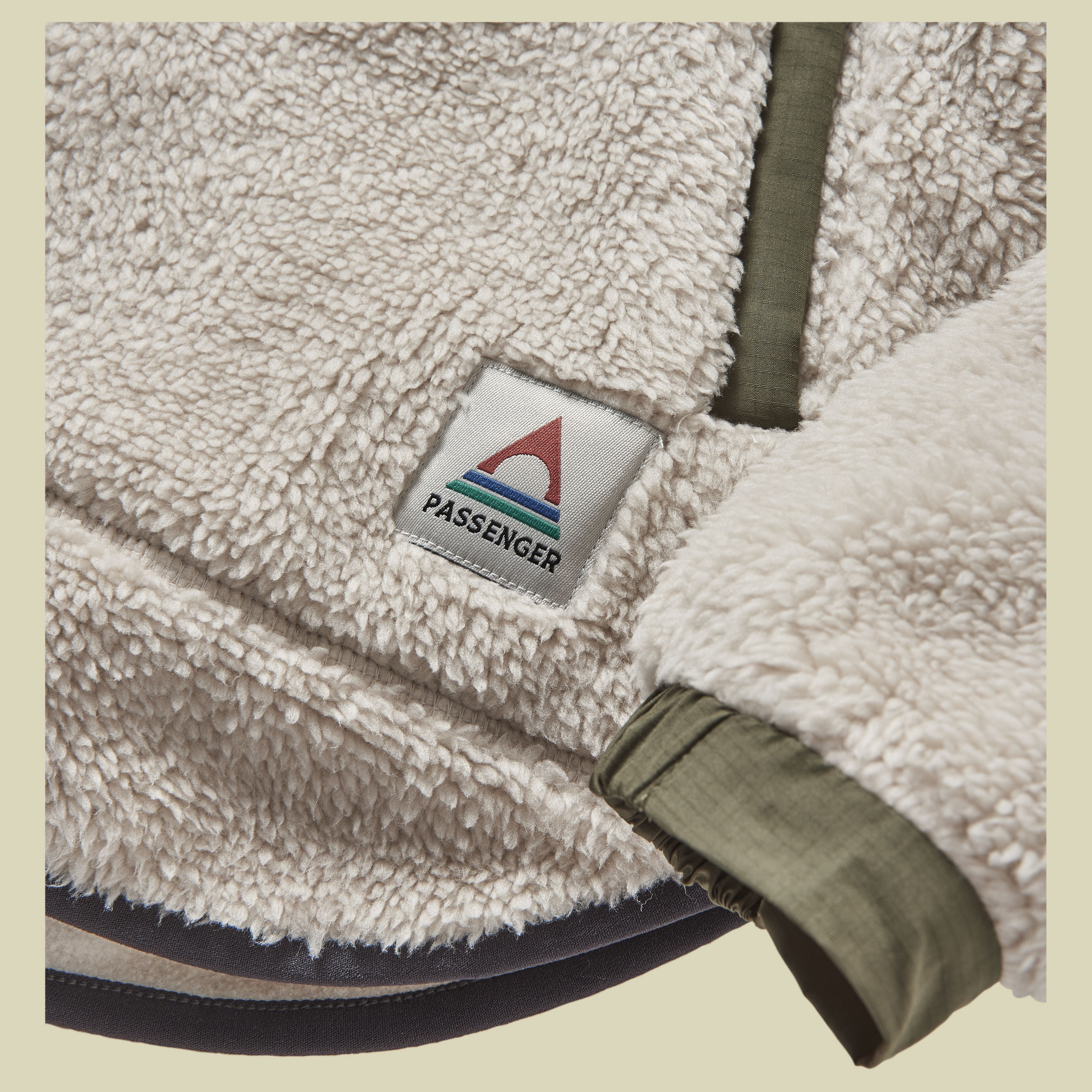 Beaumont recycled Sherpa Hooded Fleece 2.0 Women S weiß II - vintage