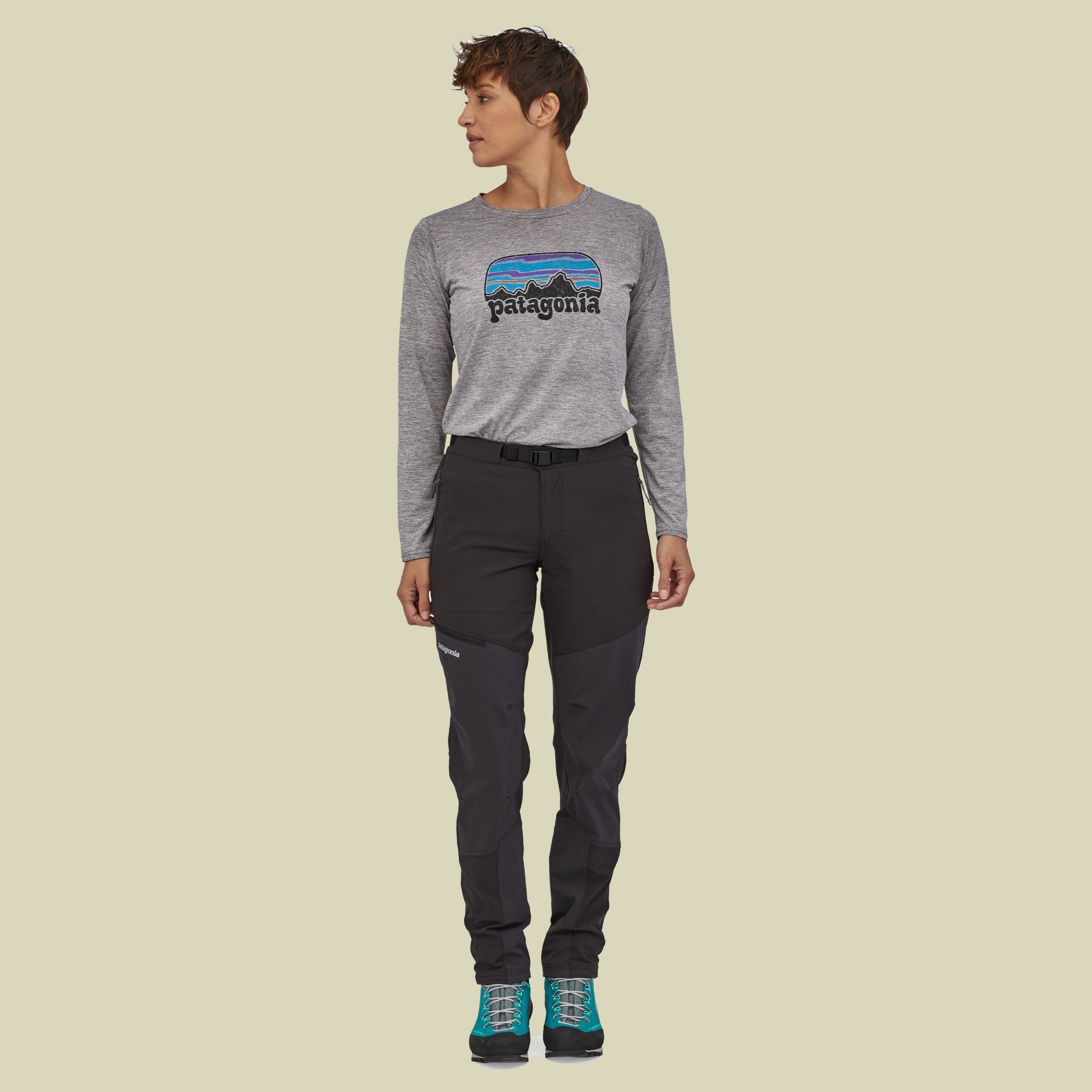 Altvia Alpine Pants Women Größe 8 Farbe black