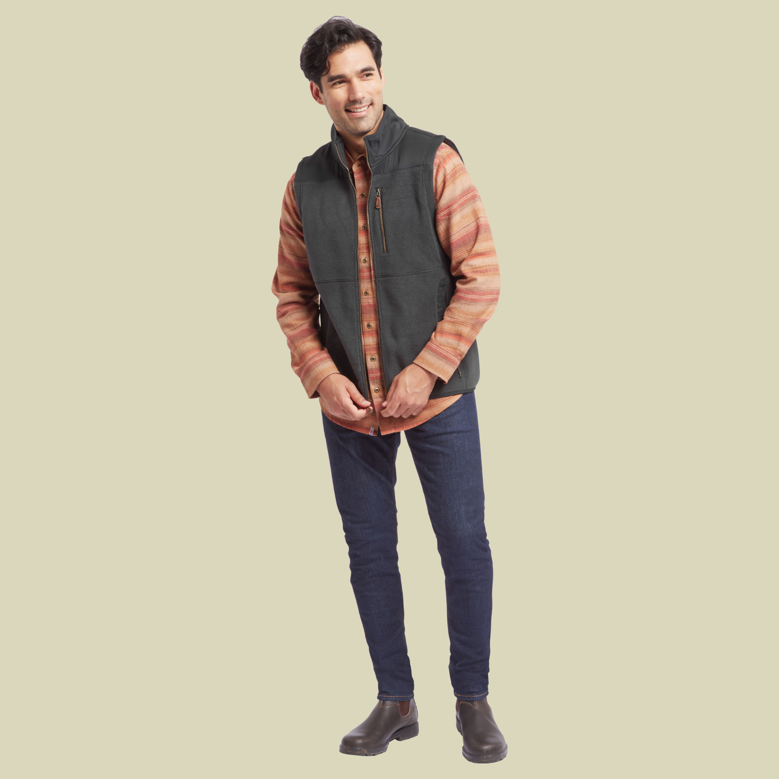 Sanani Eco Vest Men Größe M  Farbe black