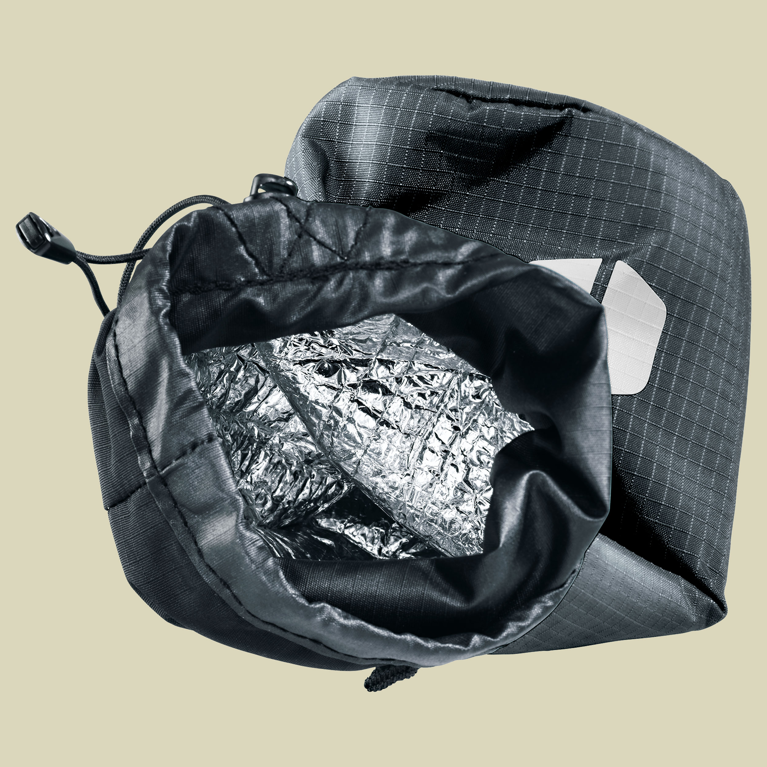 Insulated Bottle Holder Farbe black