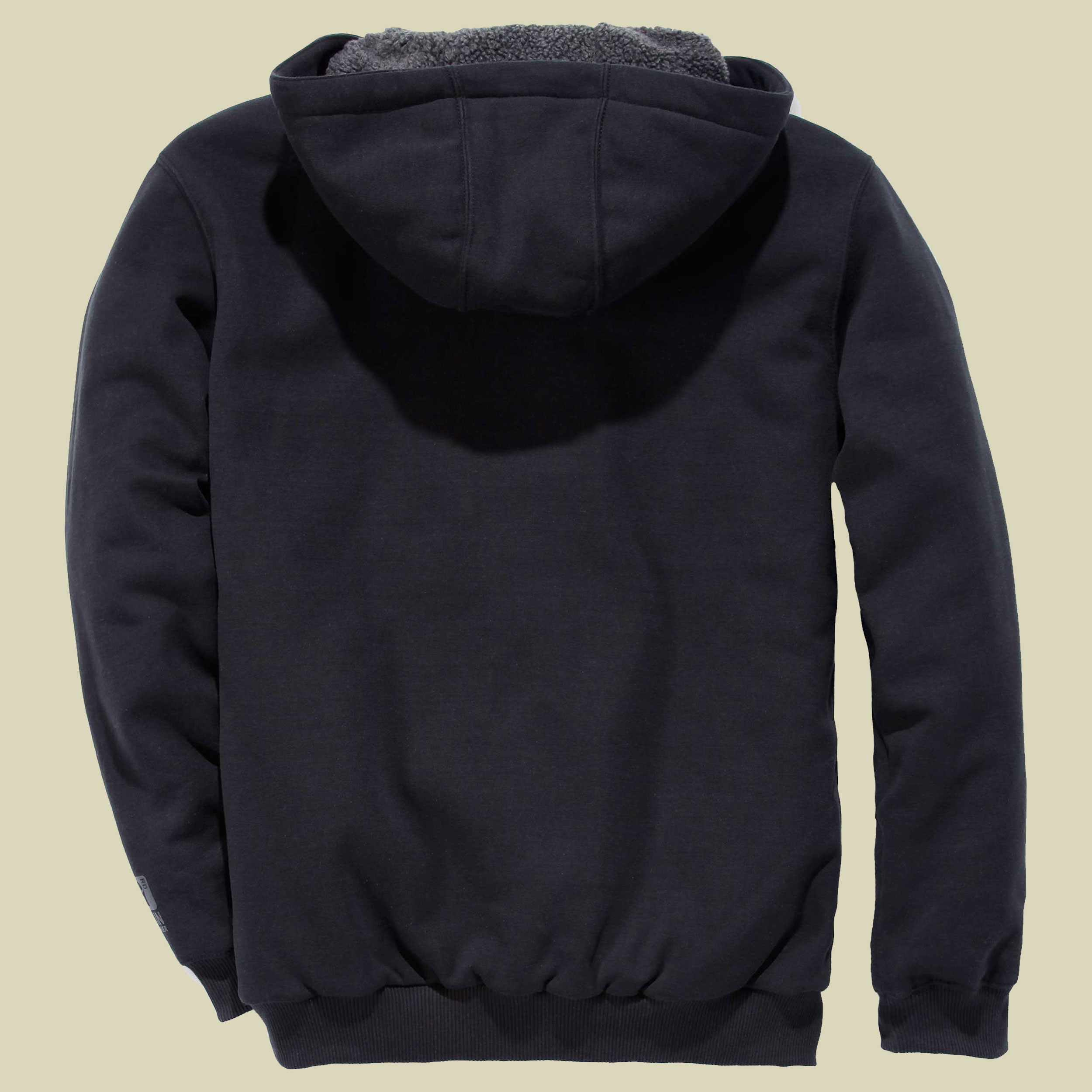 Rain Defender Relaxed Fit Midweight Sherpa-Lined Full-Zip Sweatshirt Men XL schwarz - black