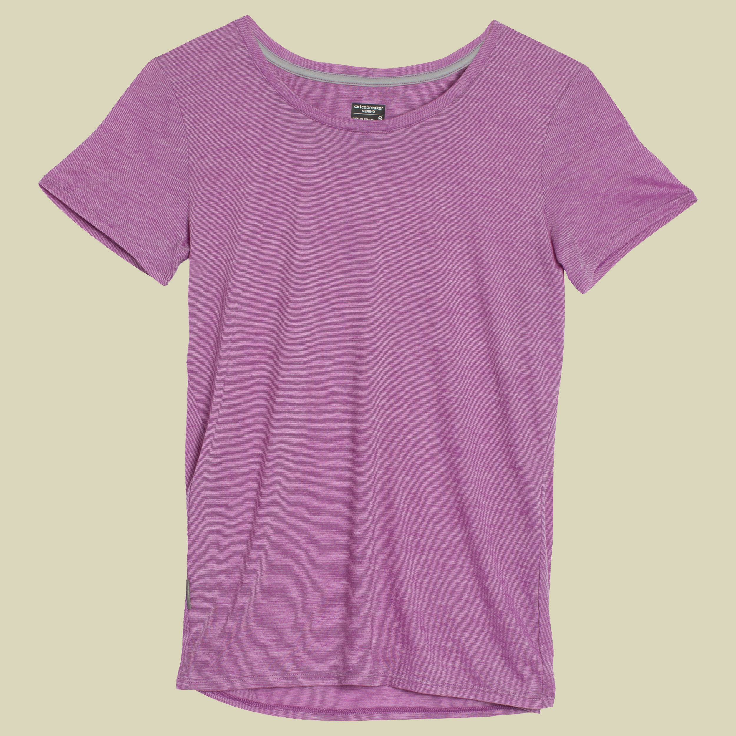 Sphere SS Low Crewe Stripe Women Größe S Farbe raspberry/snow