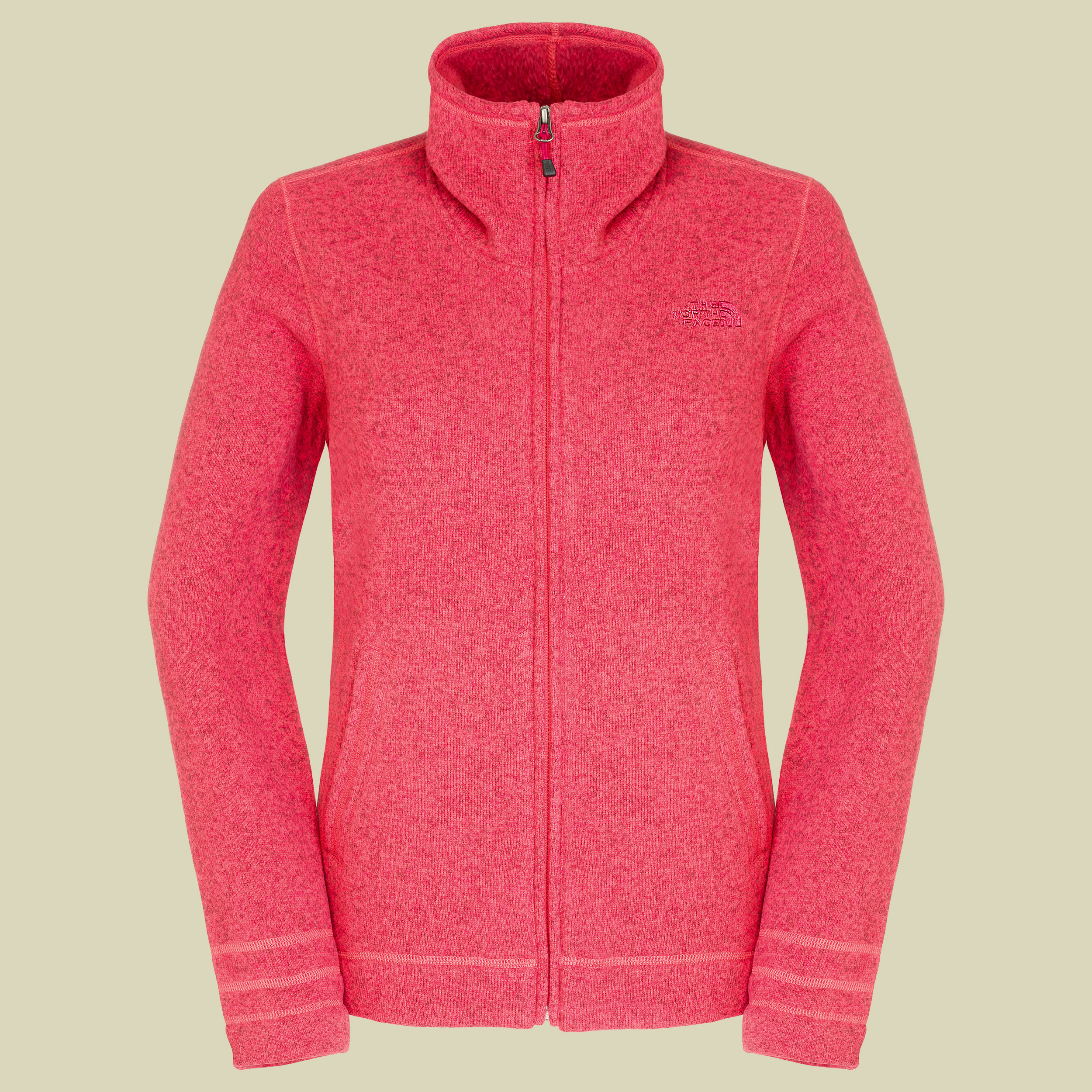 Crescent Sunset Full Zip Women Größe XS Farbe rambutan pink heather