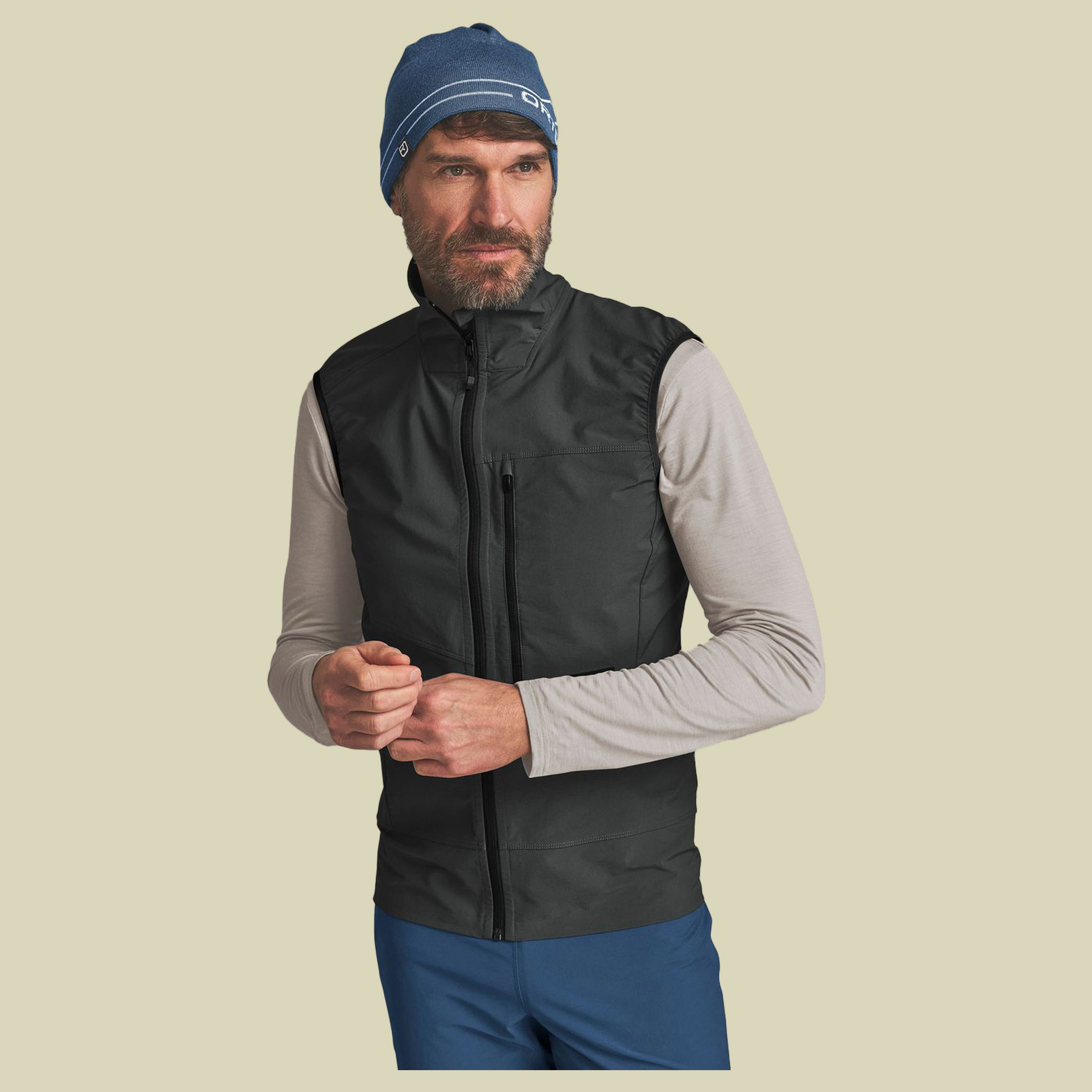 Venet Softshell Vest Men XL schwarz - black raven