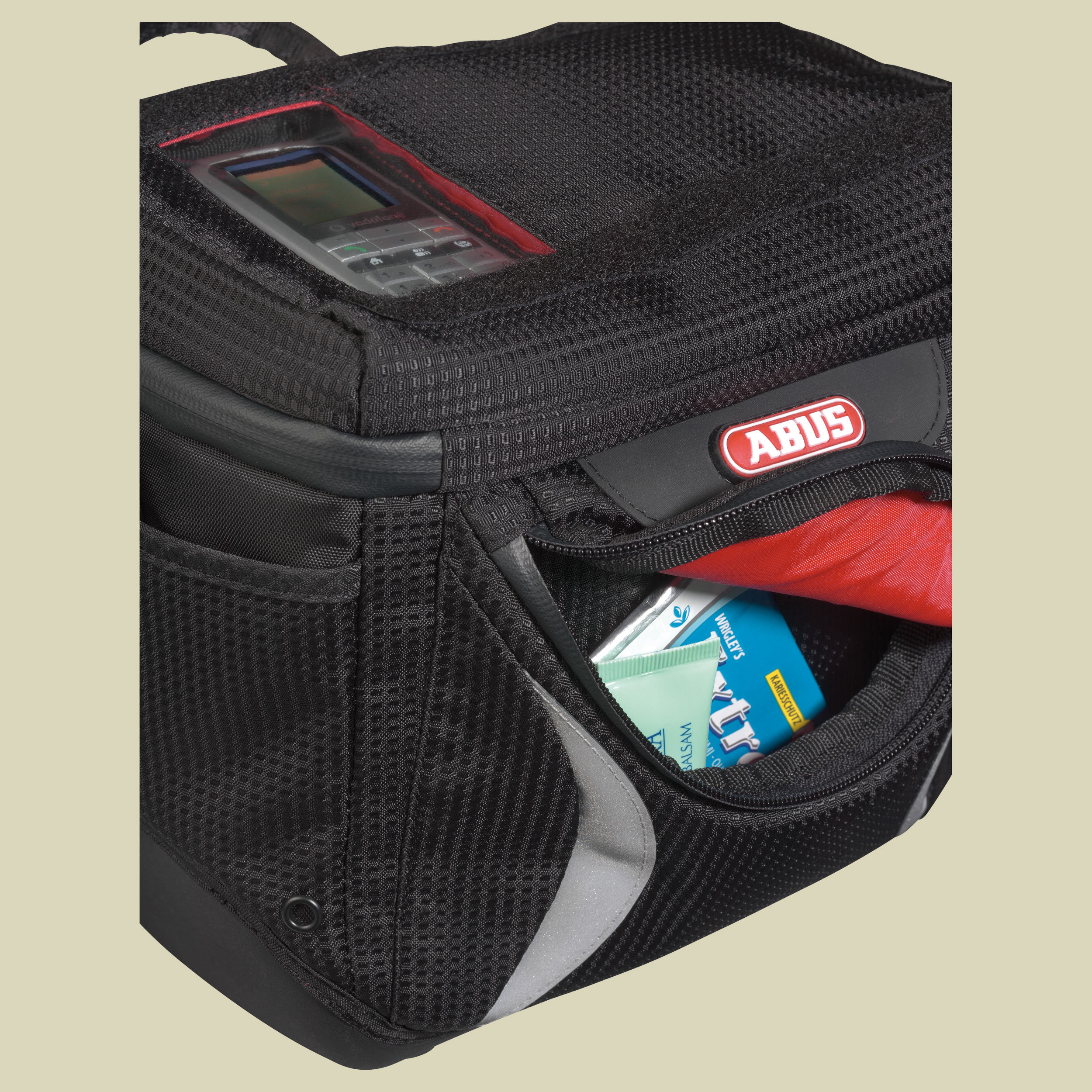Onyx ST 400 SB KF Gembo Lenkertasche Volumen 5,5Liter Farbe Schwarz