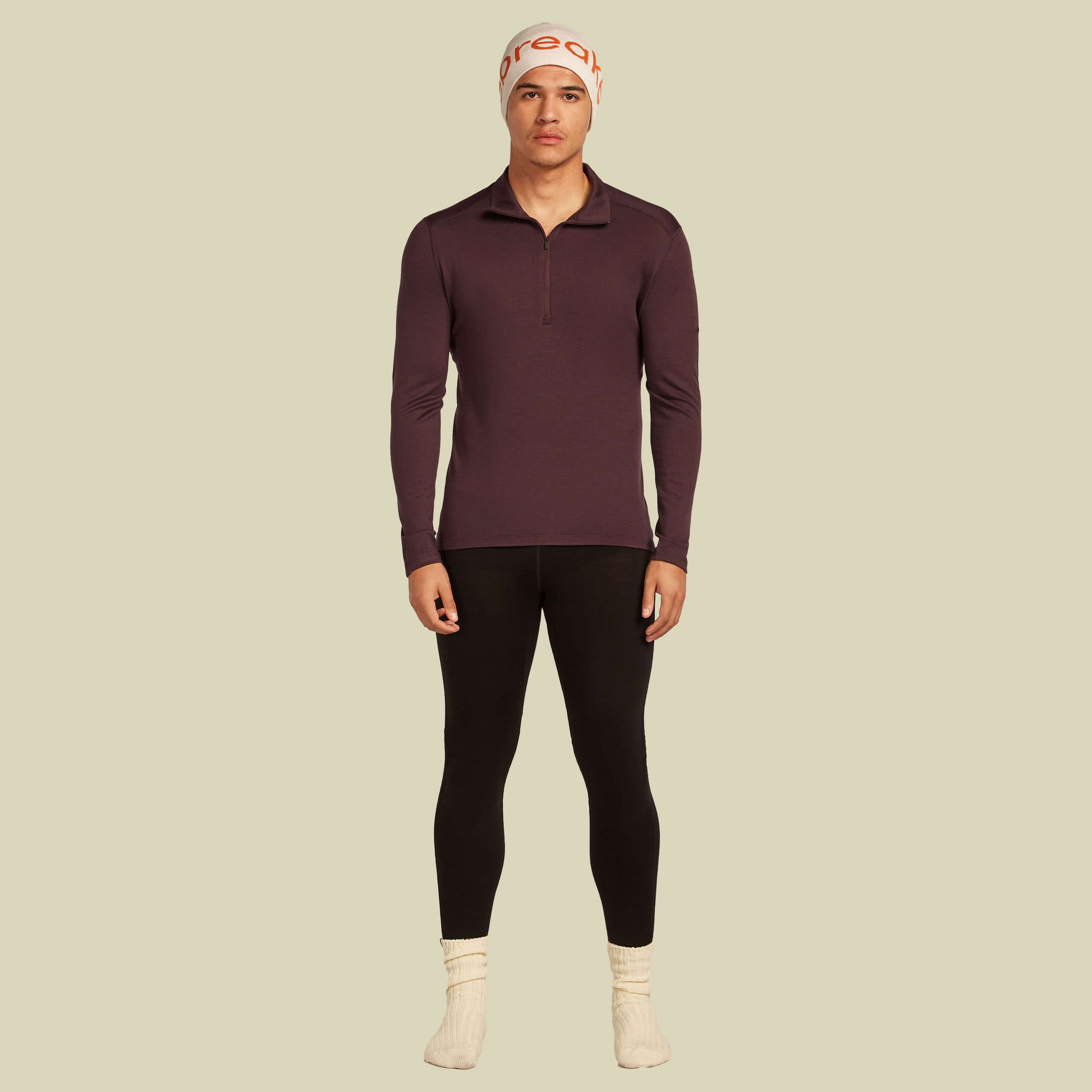 Tech LS Half Zip 260 Men java XXL