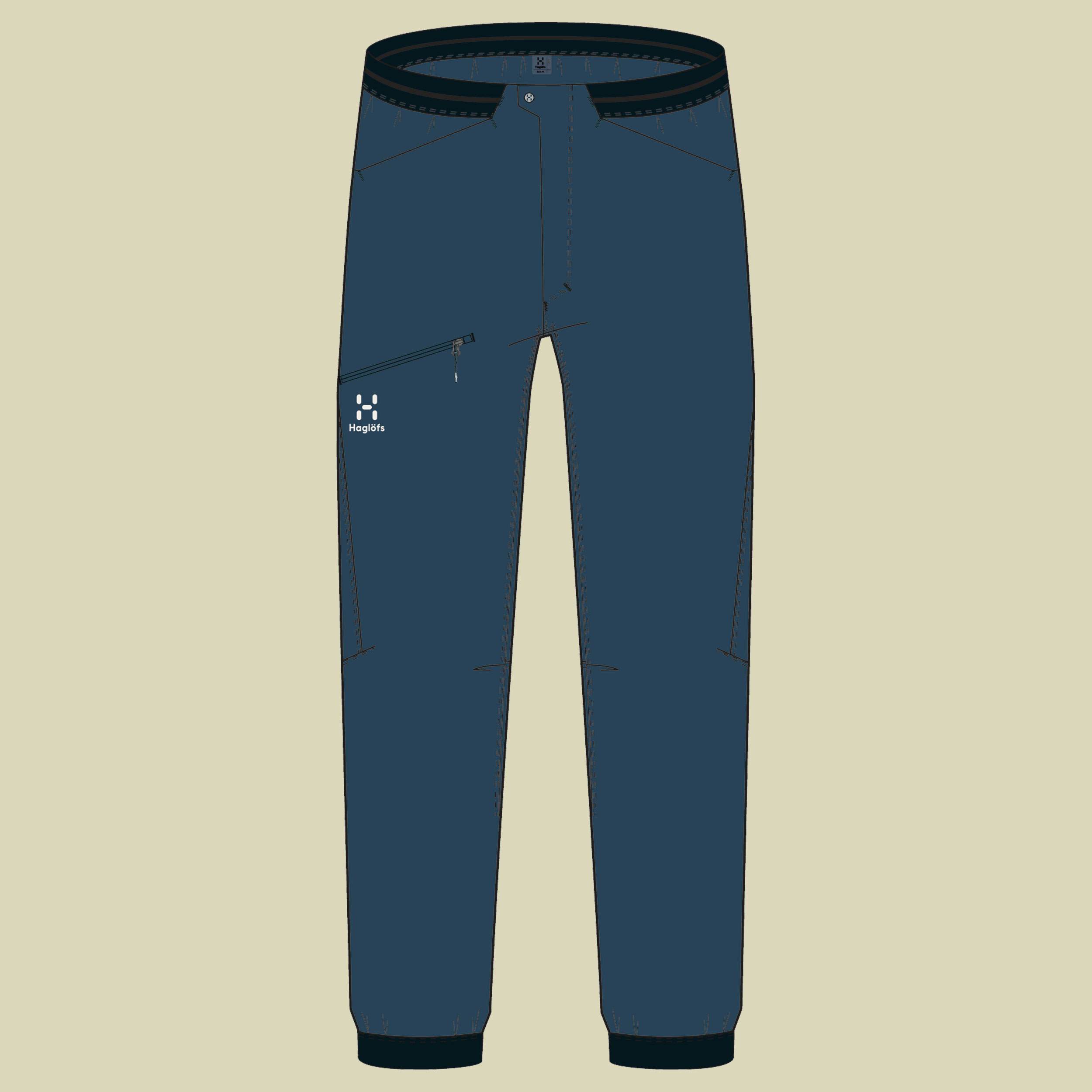 L.I.M Fuse Pant Men Größe 50 Farbe dark ocean