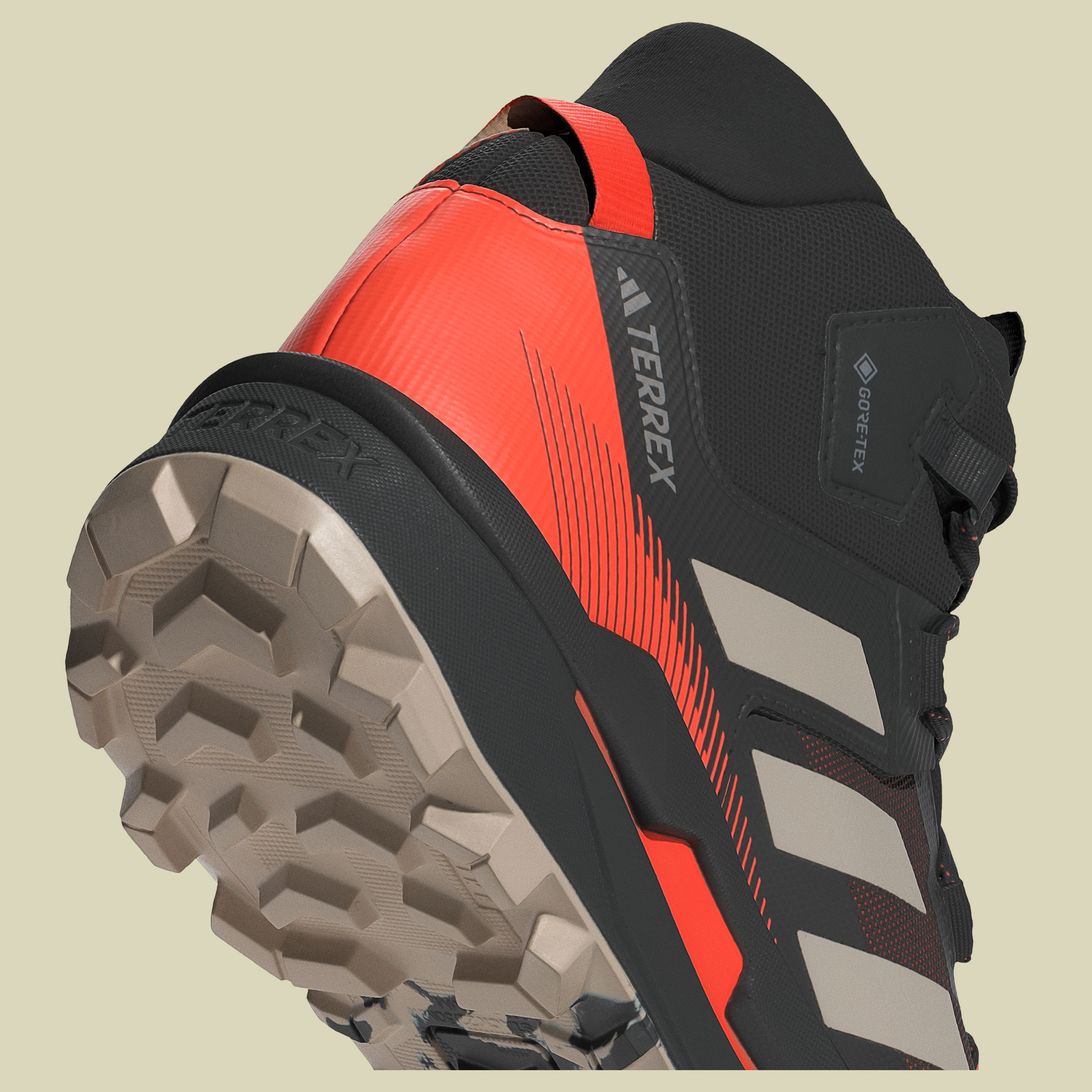 Terrex Skychaser Tech Mid GTX Men UK 9,5 schwarz - core black/wonder beige/semi impact