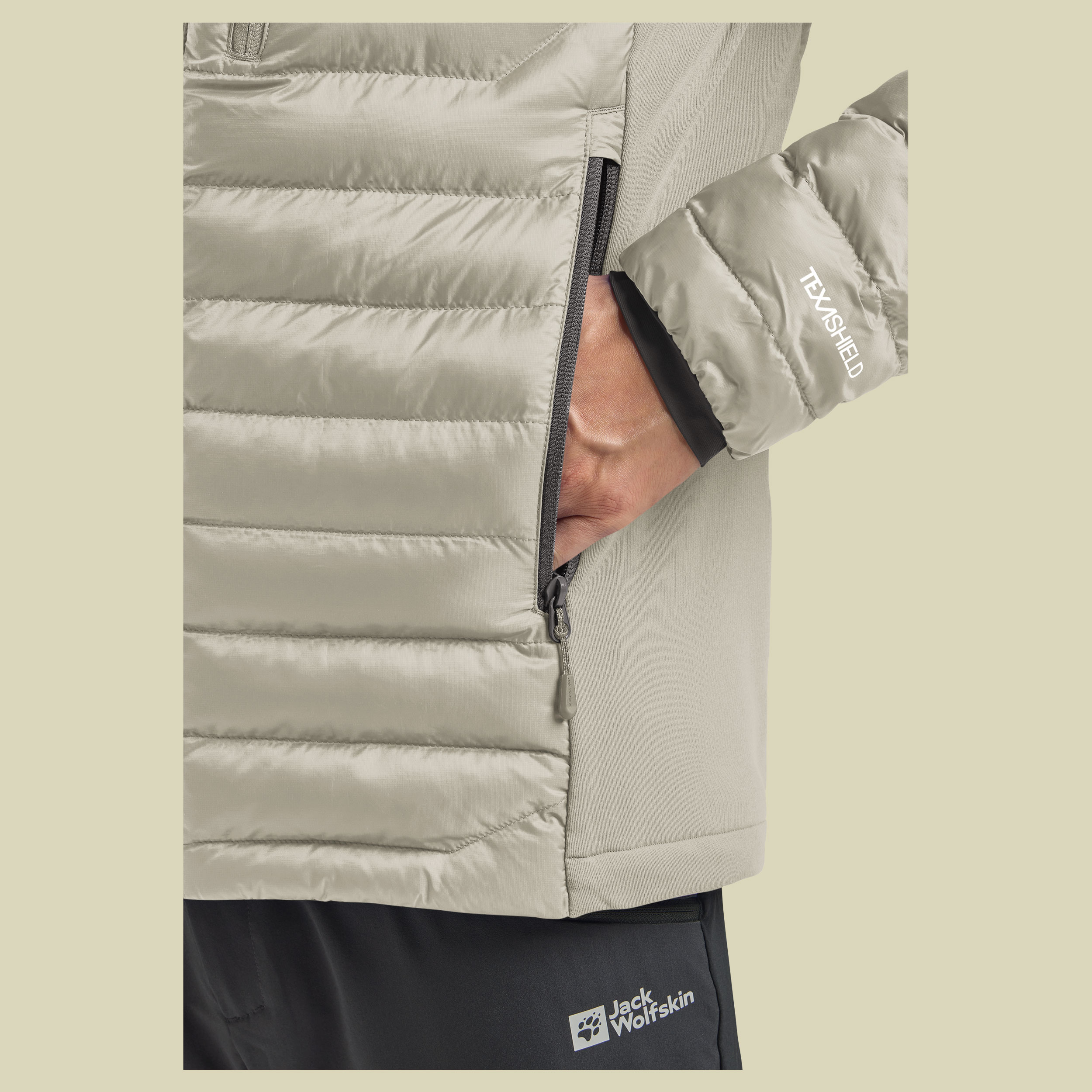 Routeburn Pro Ins Jacket Men beige XXL - linen