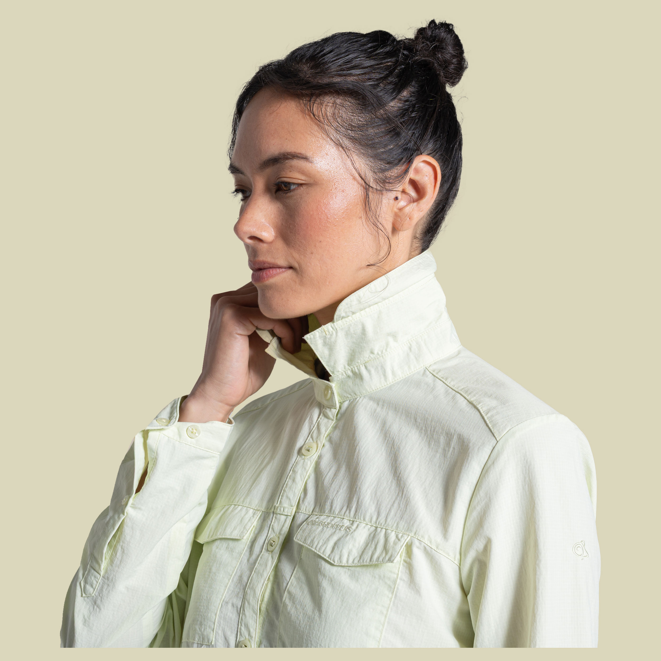 NosiLife Adventure Long Sleeved Shirt III Women 46 gelb - pear drop (UK 20)