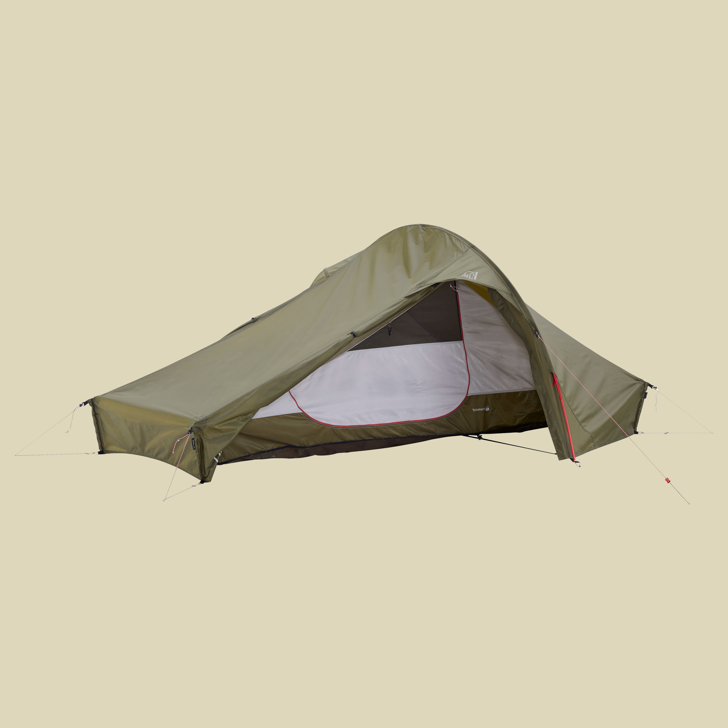 TELEMARK 2.2 PU Tent 2-Personen Zelt Farbe dark olive