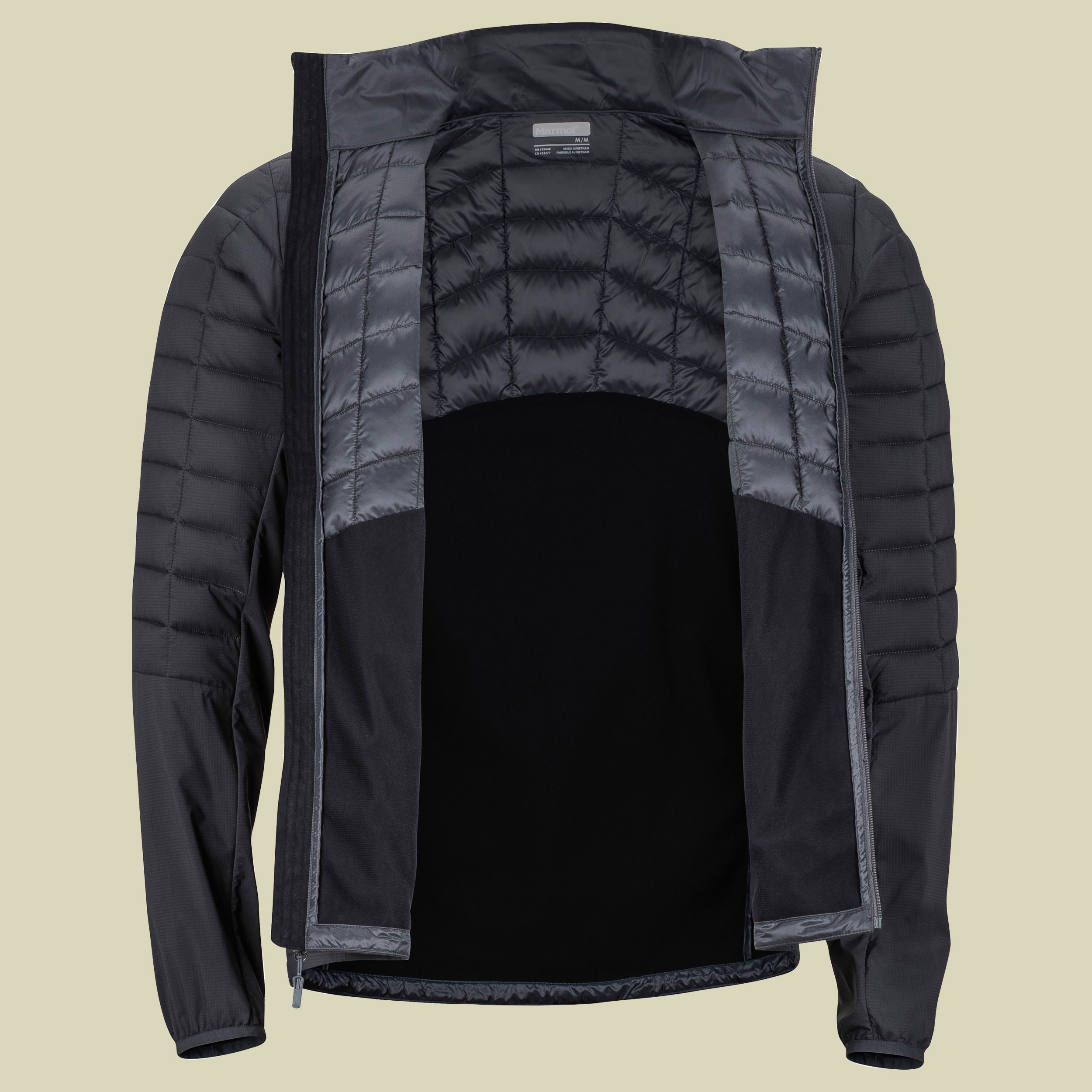 Featherless Hybrid Jacket Men Größe S Farbe slate grey