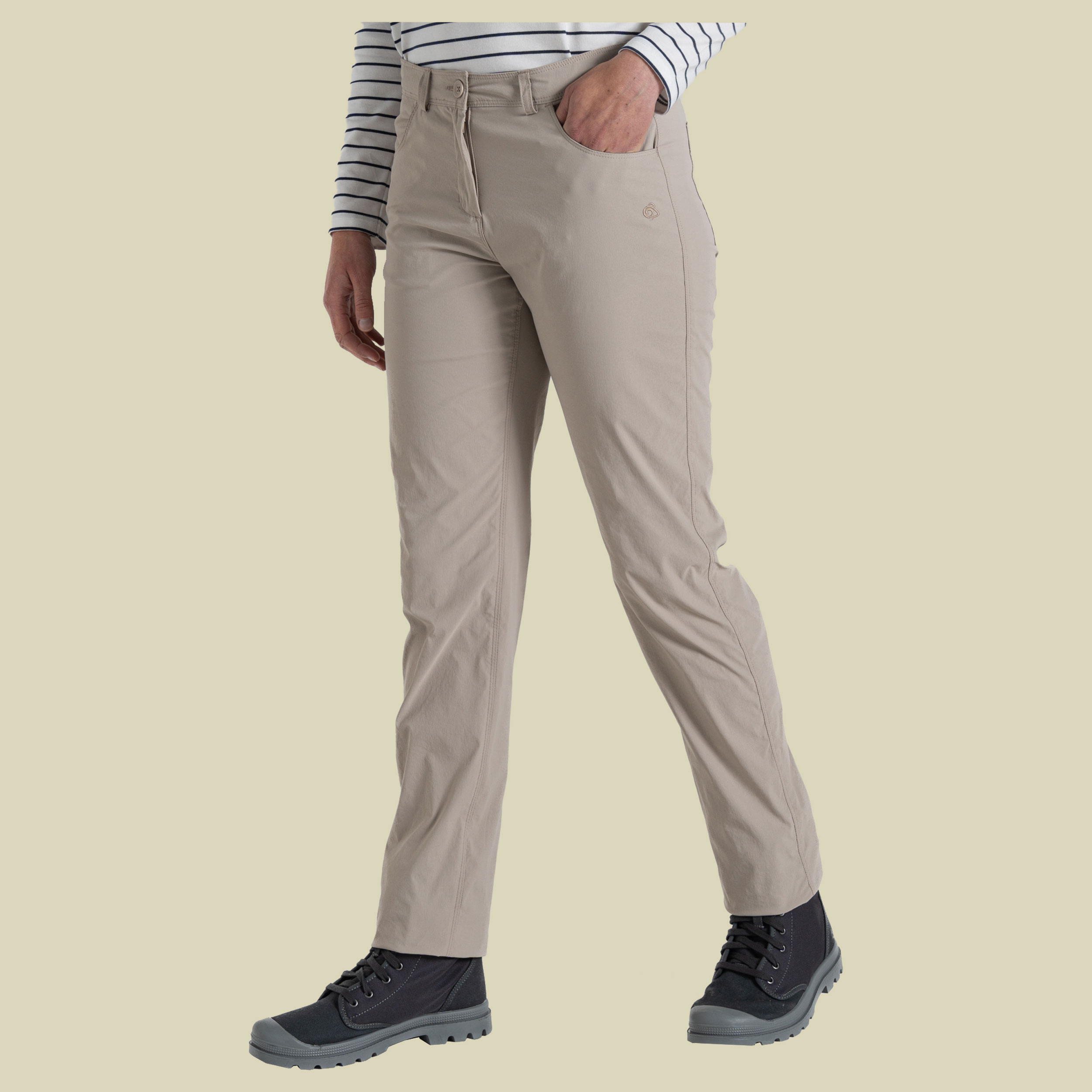 NosiLife Milla Trouser Women beige 38 - soft mushroom (UK 11)