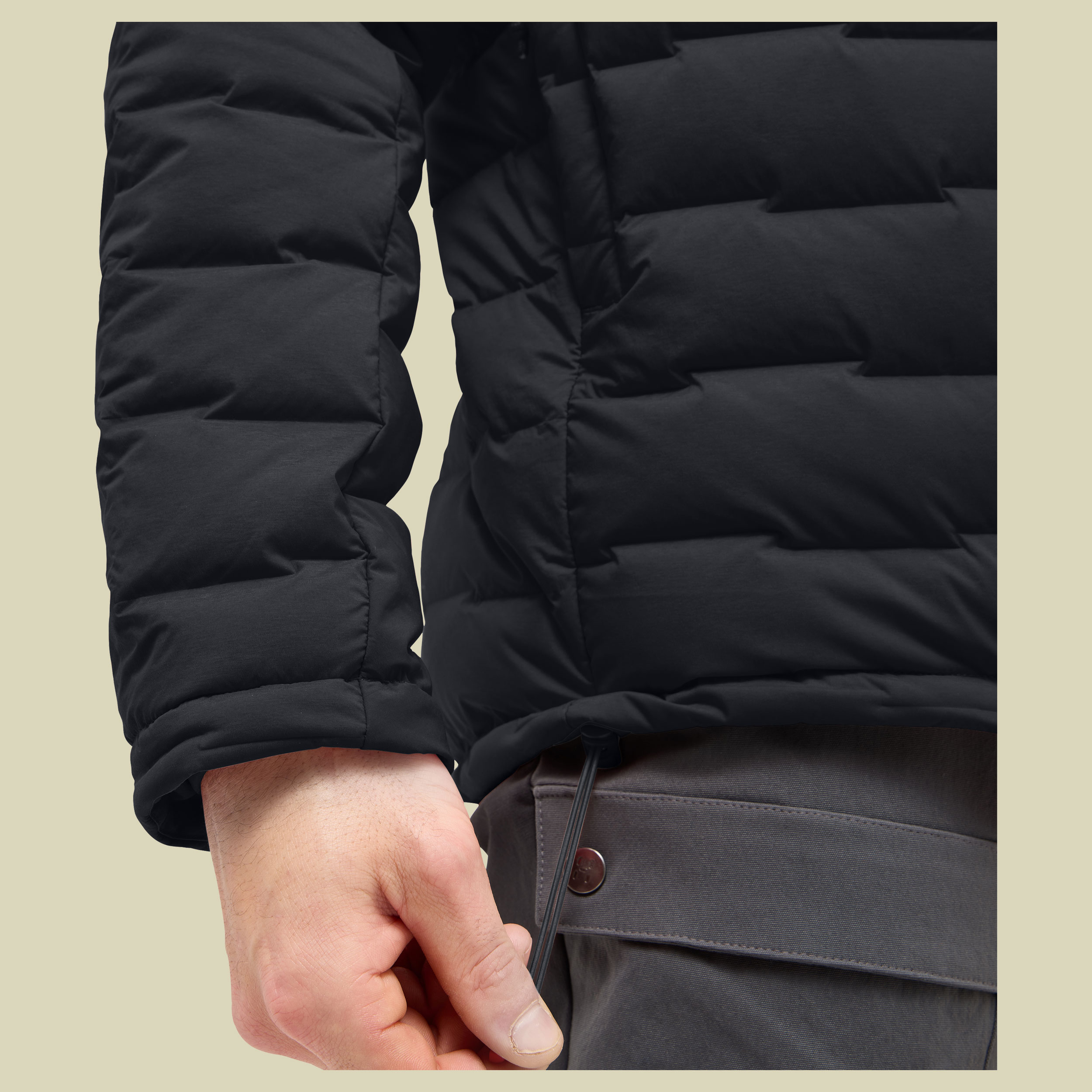 Spitz Down Hood Men XL schwarz - true black Spitz Down Hood Men XL schwarz - true black