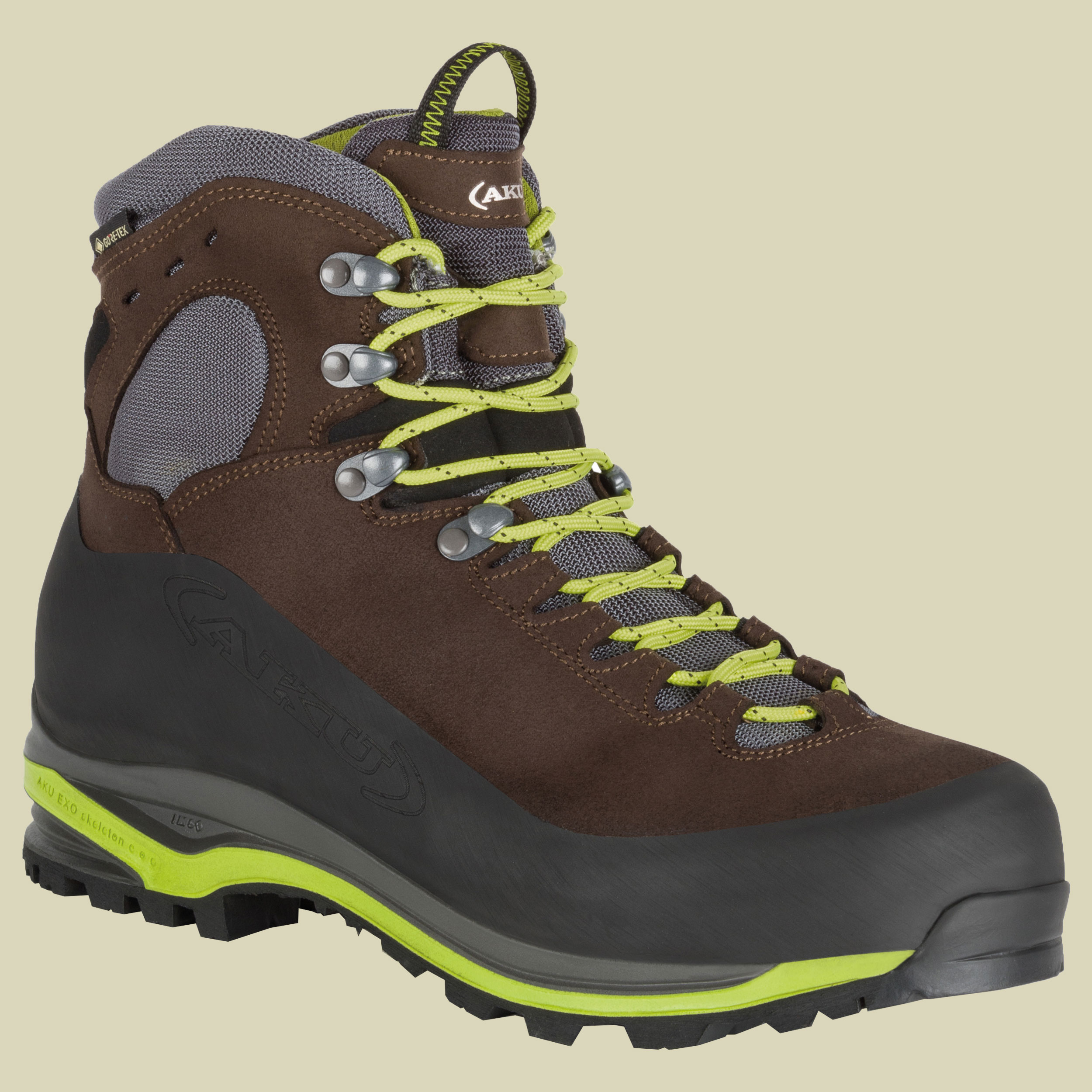 Superalp V-Light GTX Men Größe UK 12 Farbe earth brown/lime