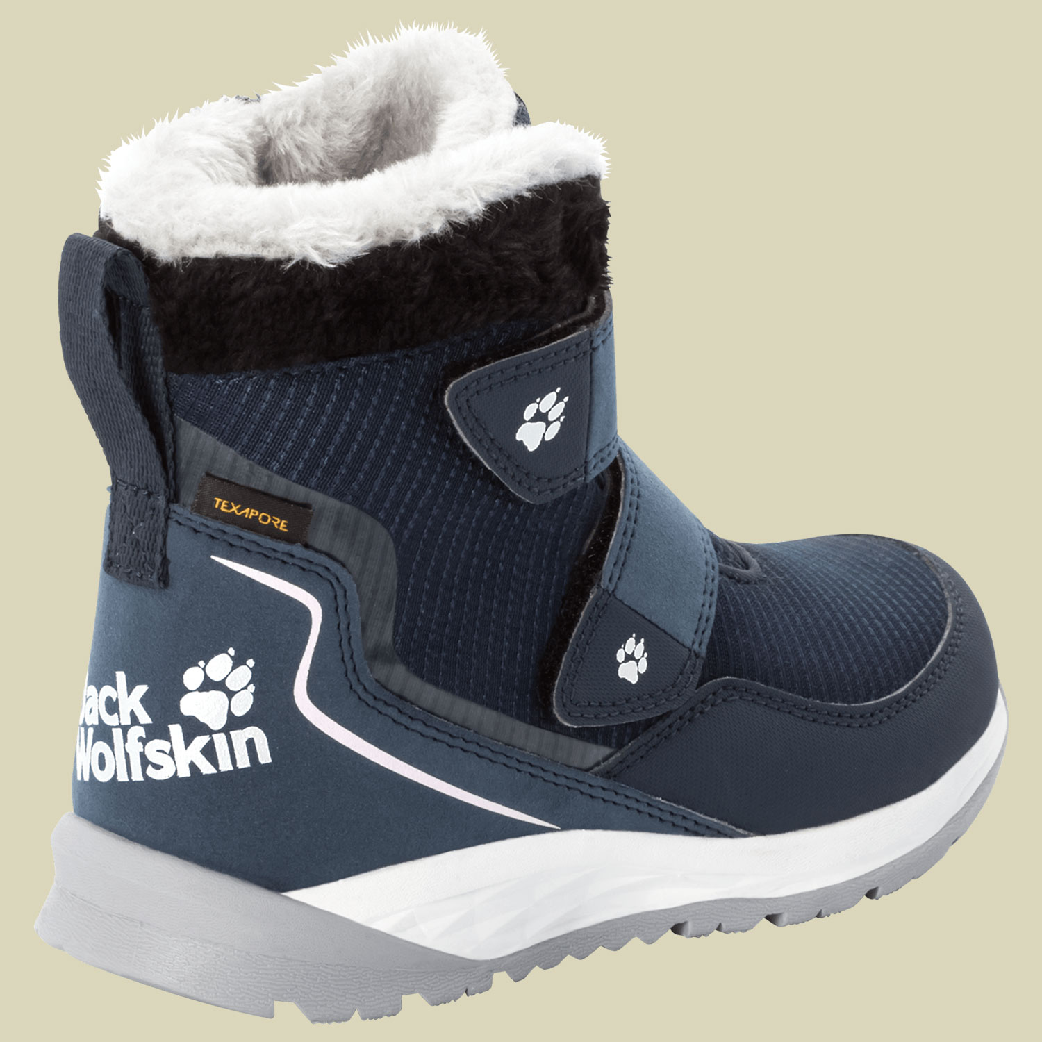 Polar Wolf Texapore Mid VC K Girls Größe 35 Farbe dark blue/off-white