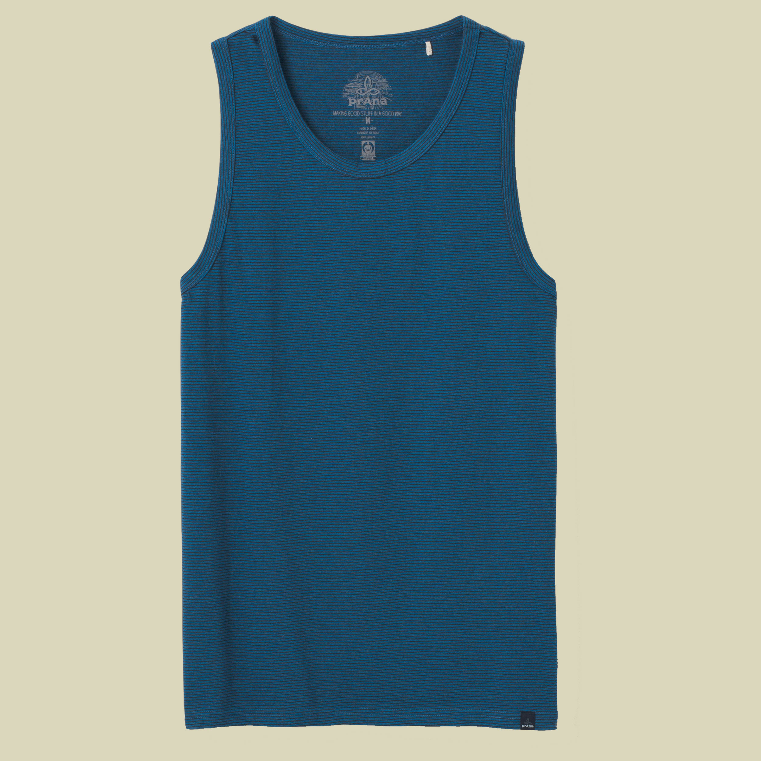 prAna Tank Standard Men Größe M  Farbe admiral heather stripe