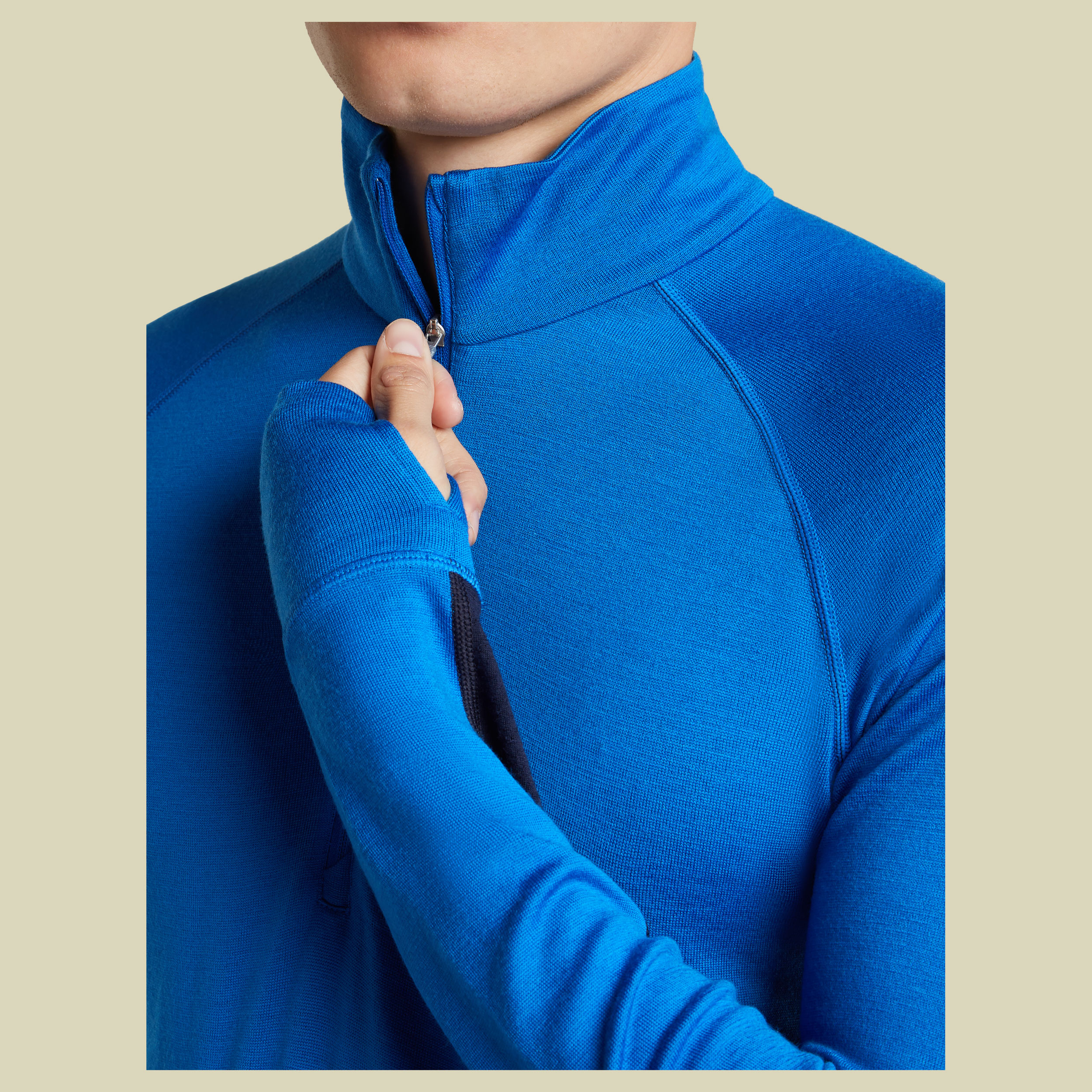 Merino 260 ZoneKnit LS Half Zip Men XL blau - midnight navy/lazurite/cb