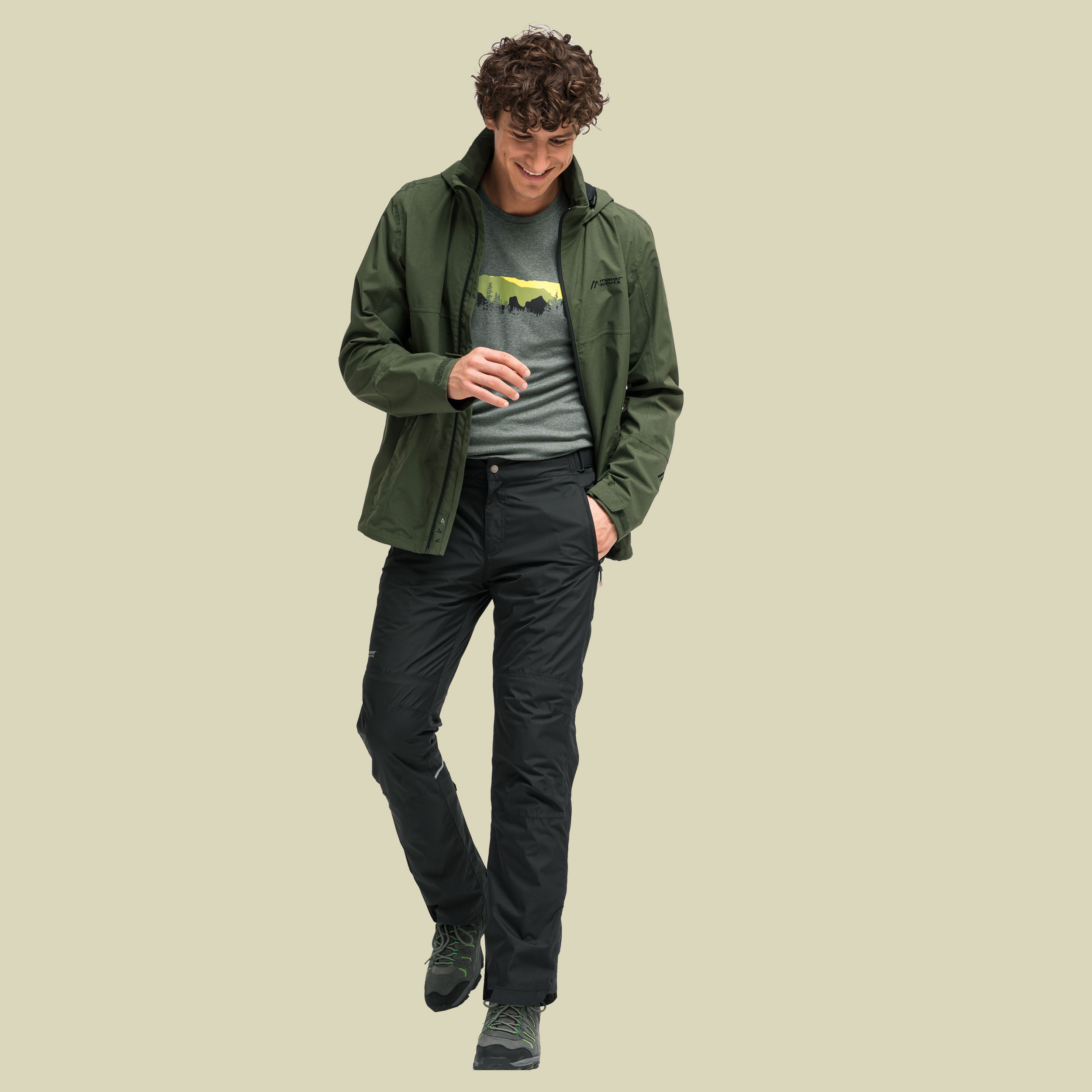 Raindrop Men 54 schwarz - black