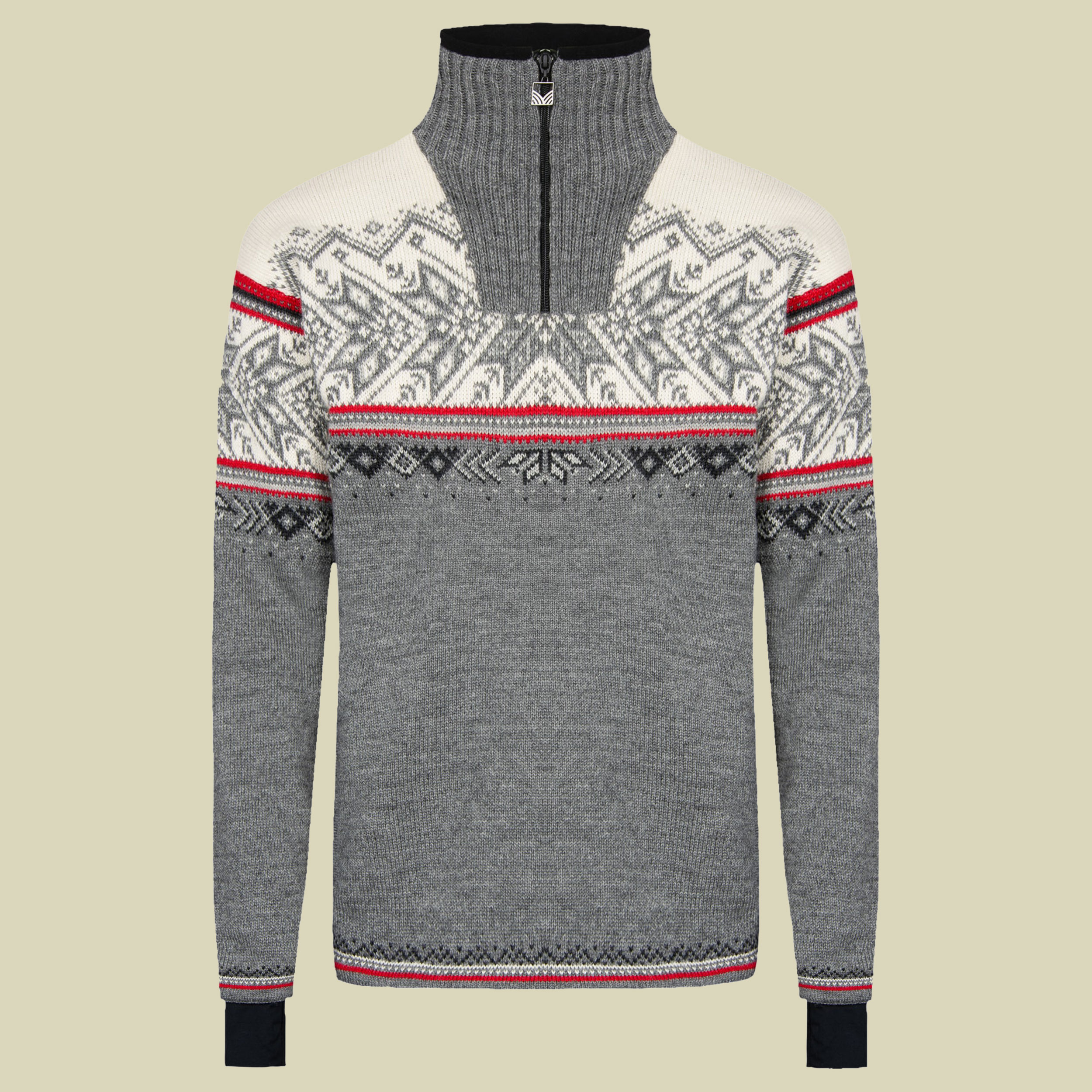 Vail Weatherproof Sweater Men Größe S Farbe smoke/raspberry/offwhite
