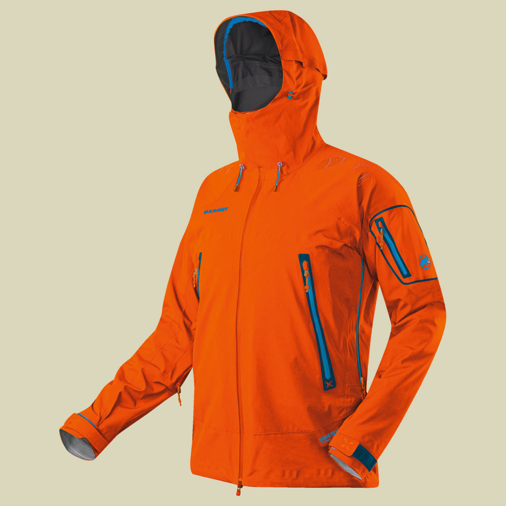 Eiger Extreme Nordwand Jacket Men Größe L Farbe Orange