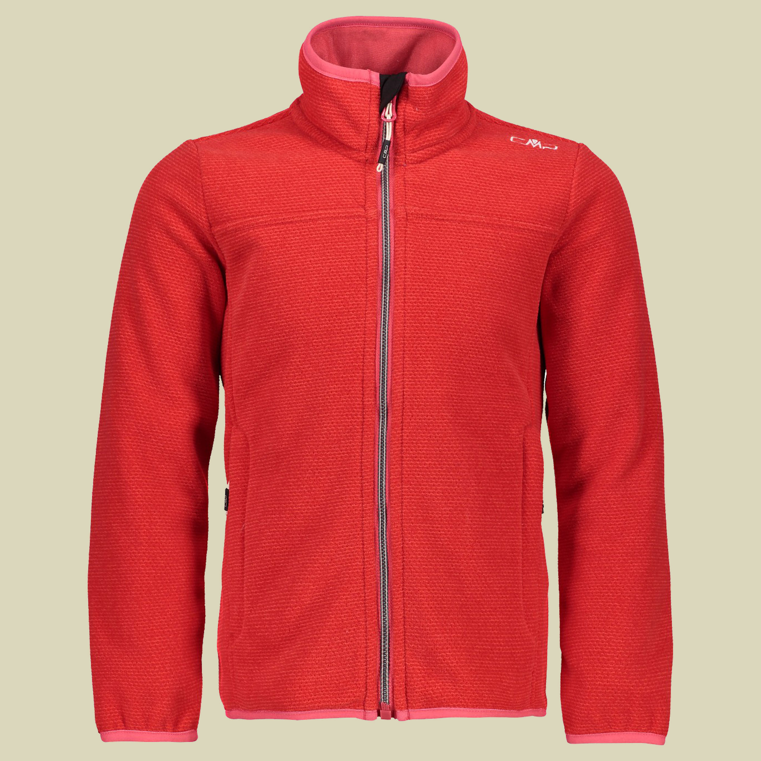 Girl Jacket Knitted Jacquard 38H2145 Größe 104 Farbe corallo 81BL