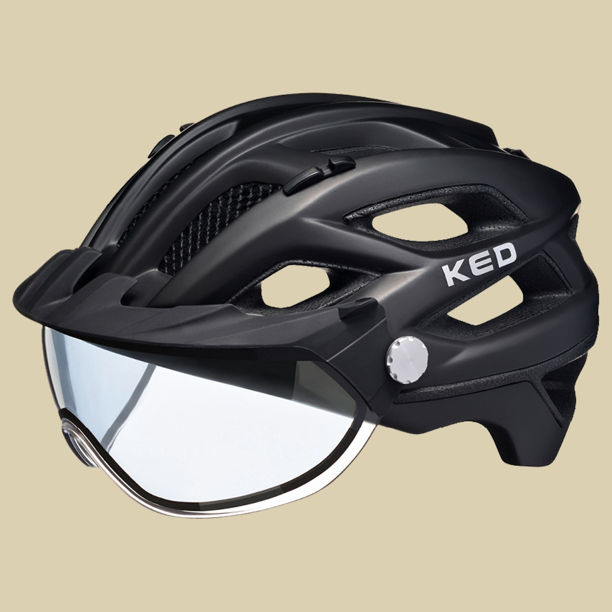 Covis Kopfumfang M 52-58 cm Farbe black matt