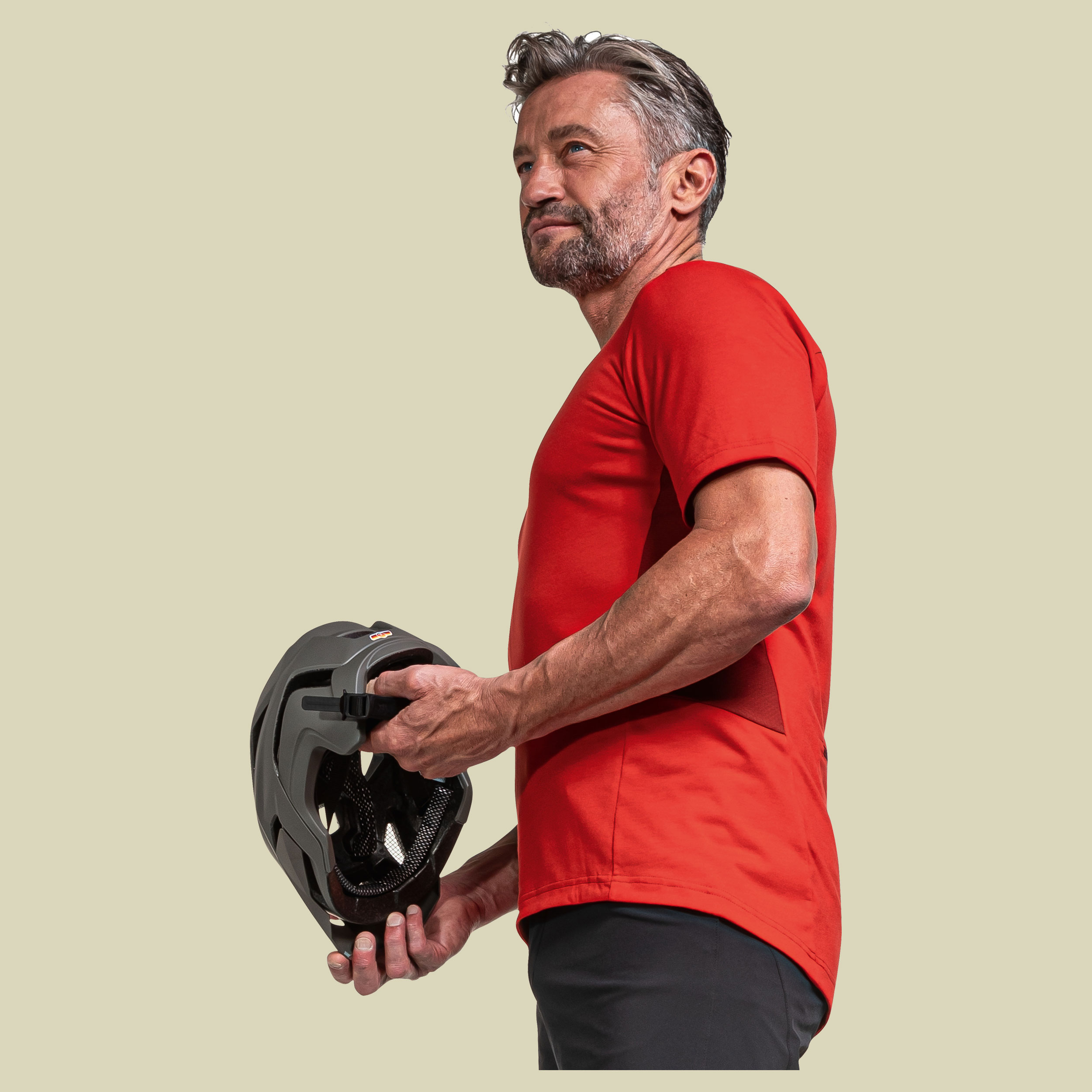 Alpe Adria Shirt Men Größe 52 Farbe goji berry