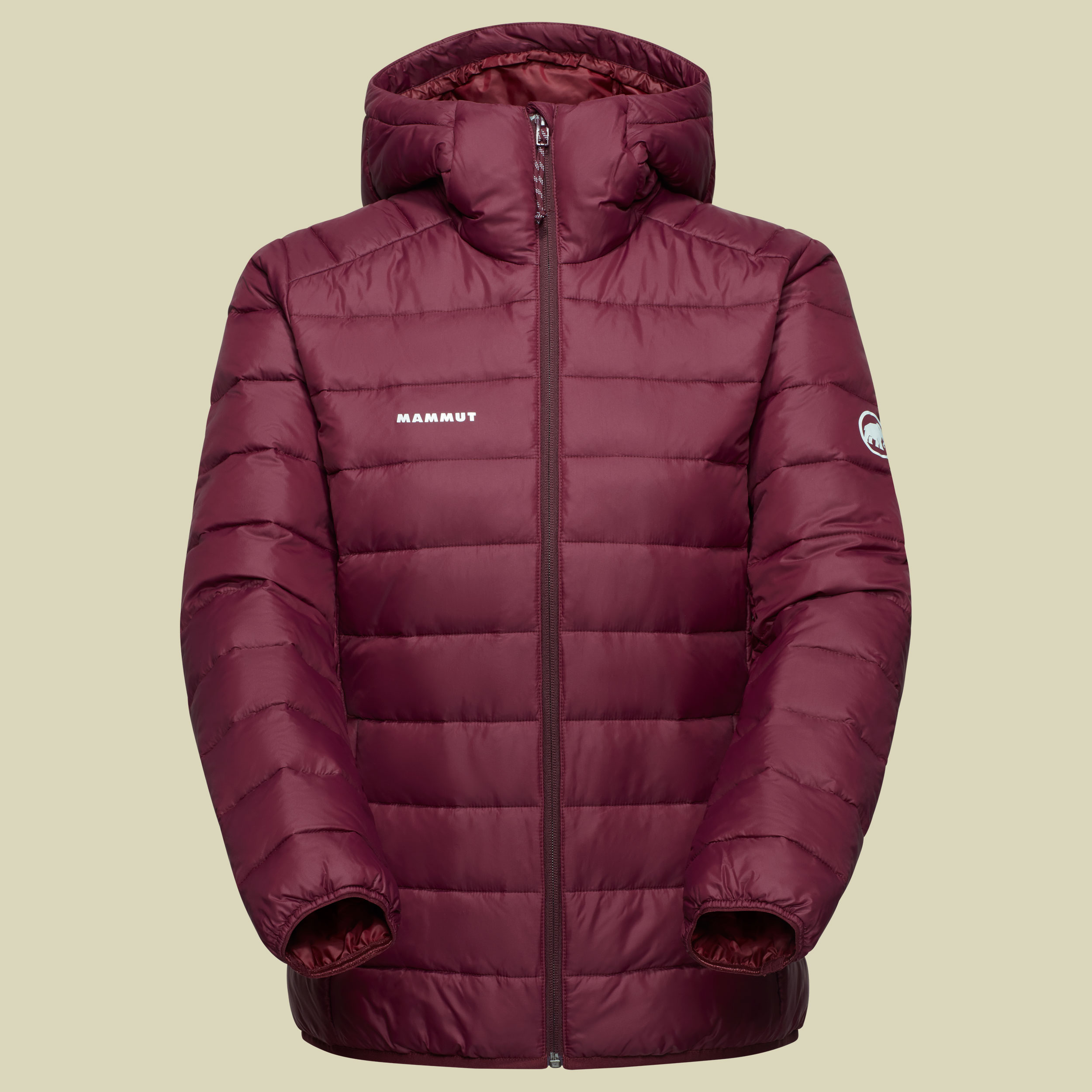 Crag IN Hooded Jacket Women XL rot - vin