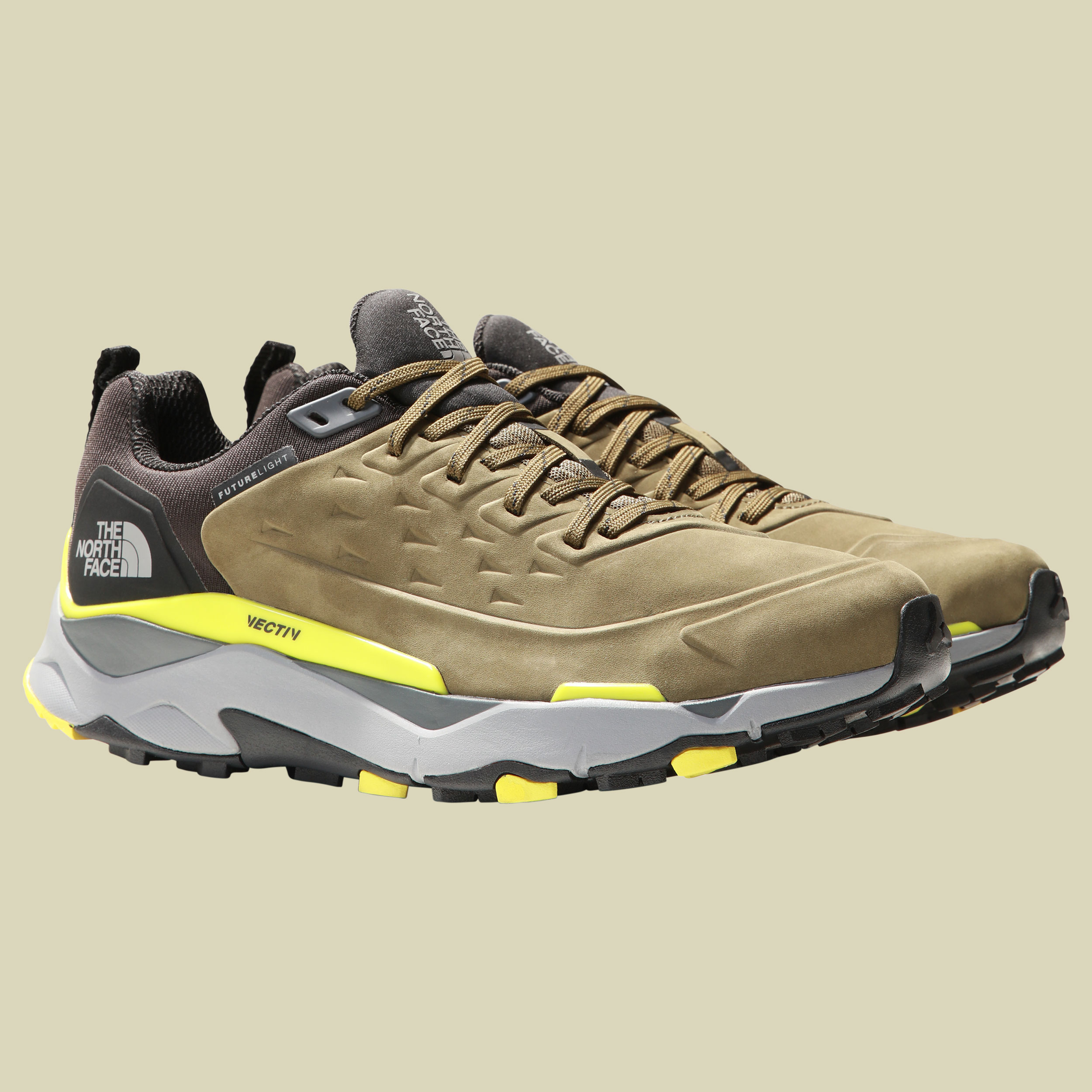 Vectiv Exploris Futurelight LTHR Men Größe UK 9,5 Farbe military olive/ TNF black