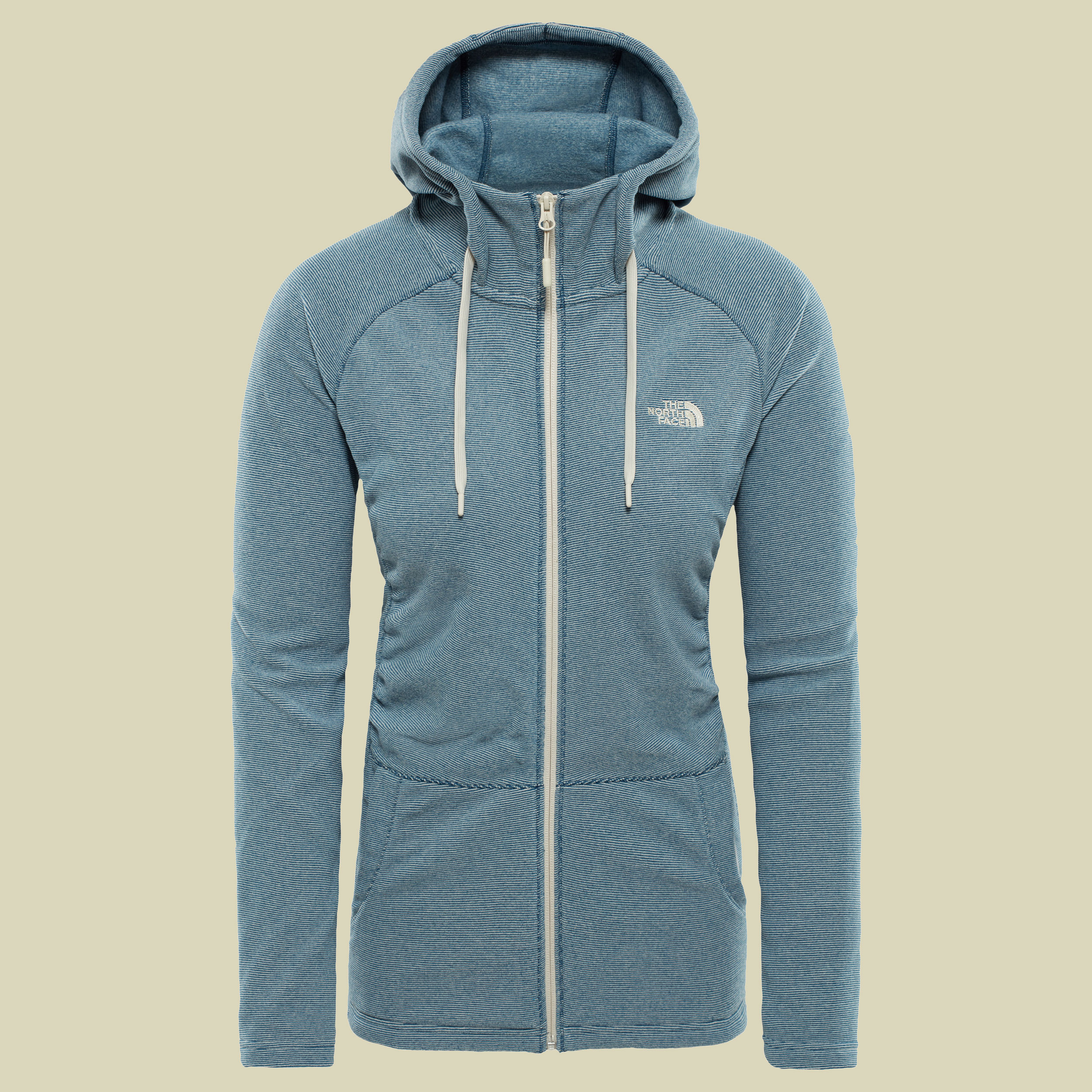 Mezzaluna Full Zip Hoodie Women Größe XS Farbe blue wing teal stripe