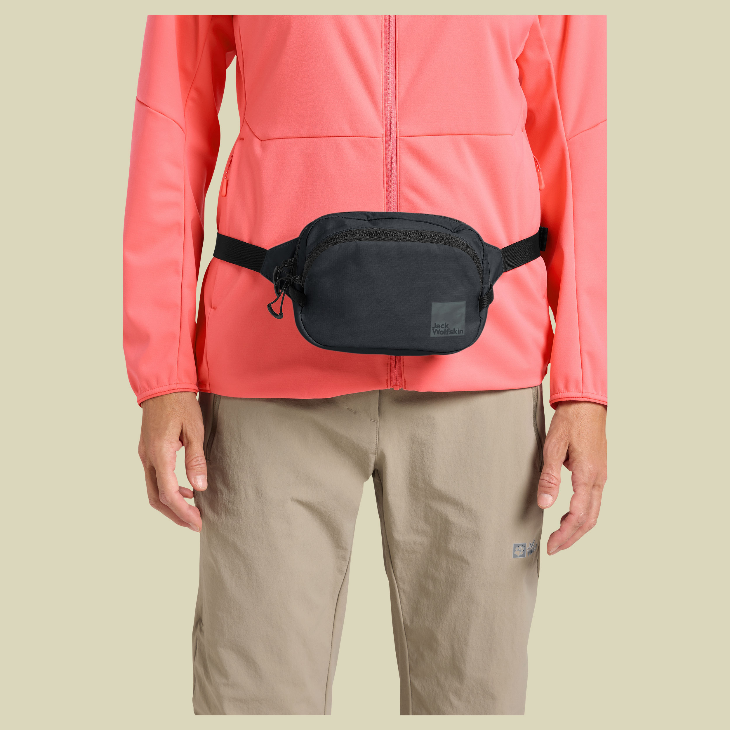 Wandermood Hipbag 1,5 L grau - phantom