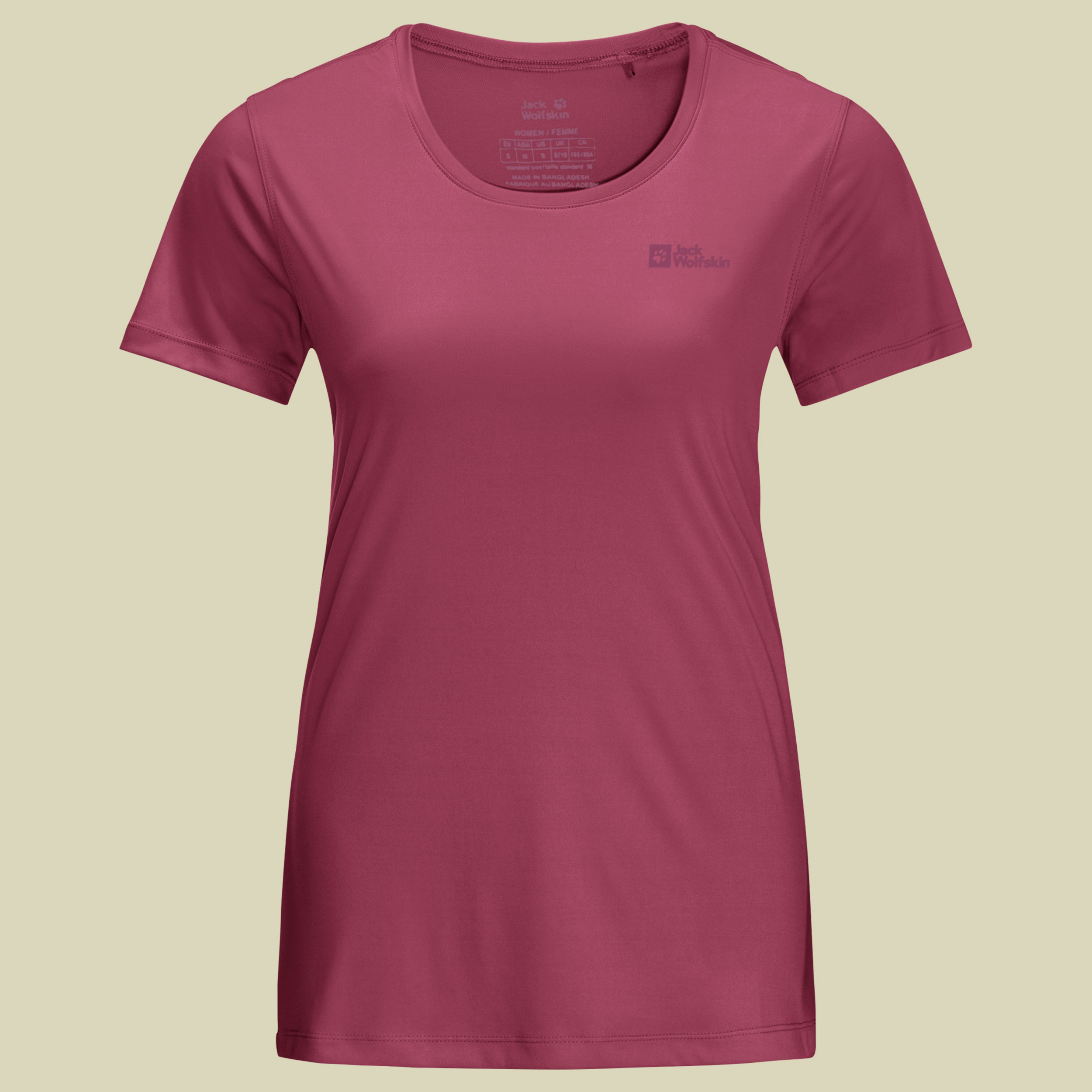 Tech T Women Größe XXL Farbe sangria red
