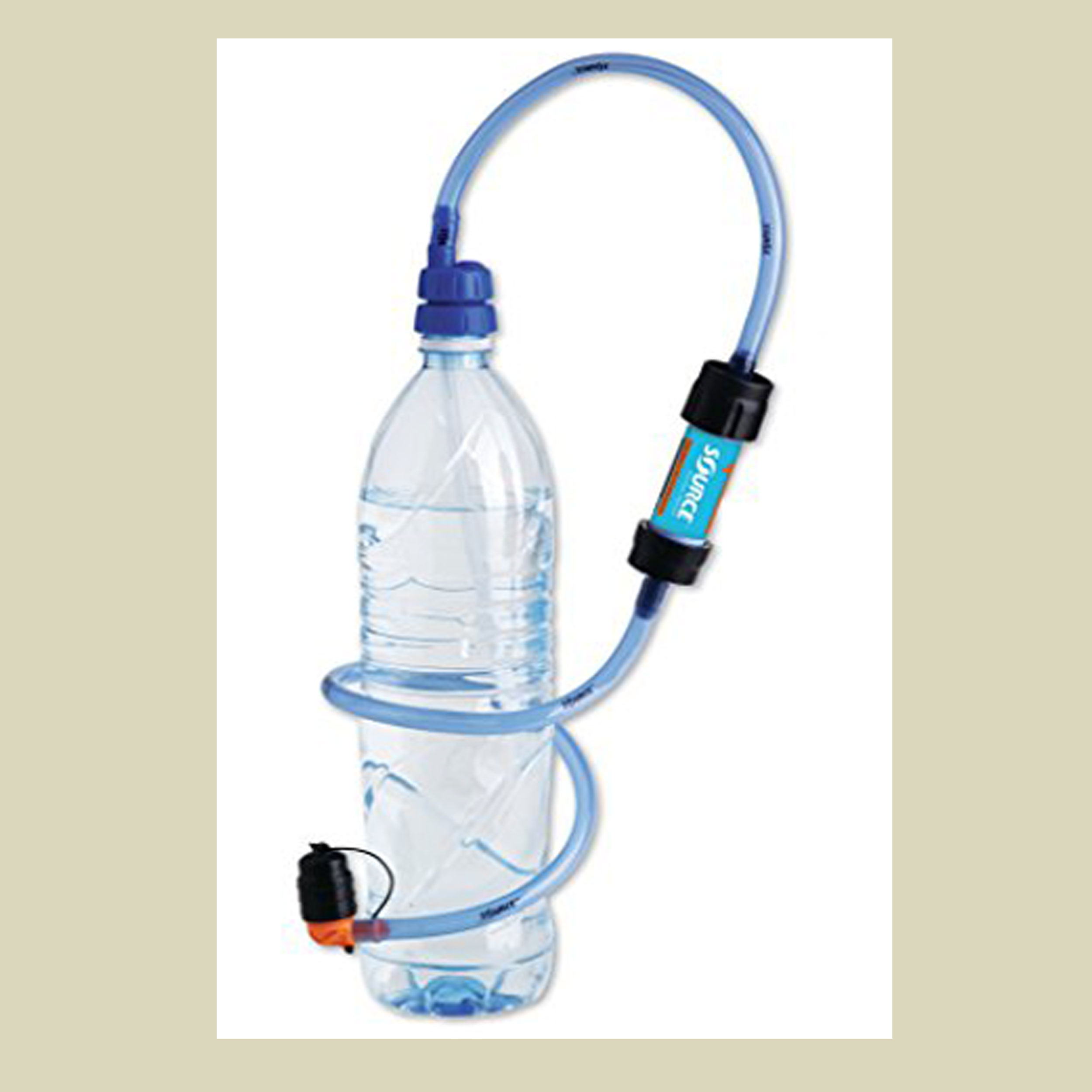 Convertube+Sawyer Filter Farbe:transparent blue