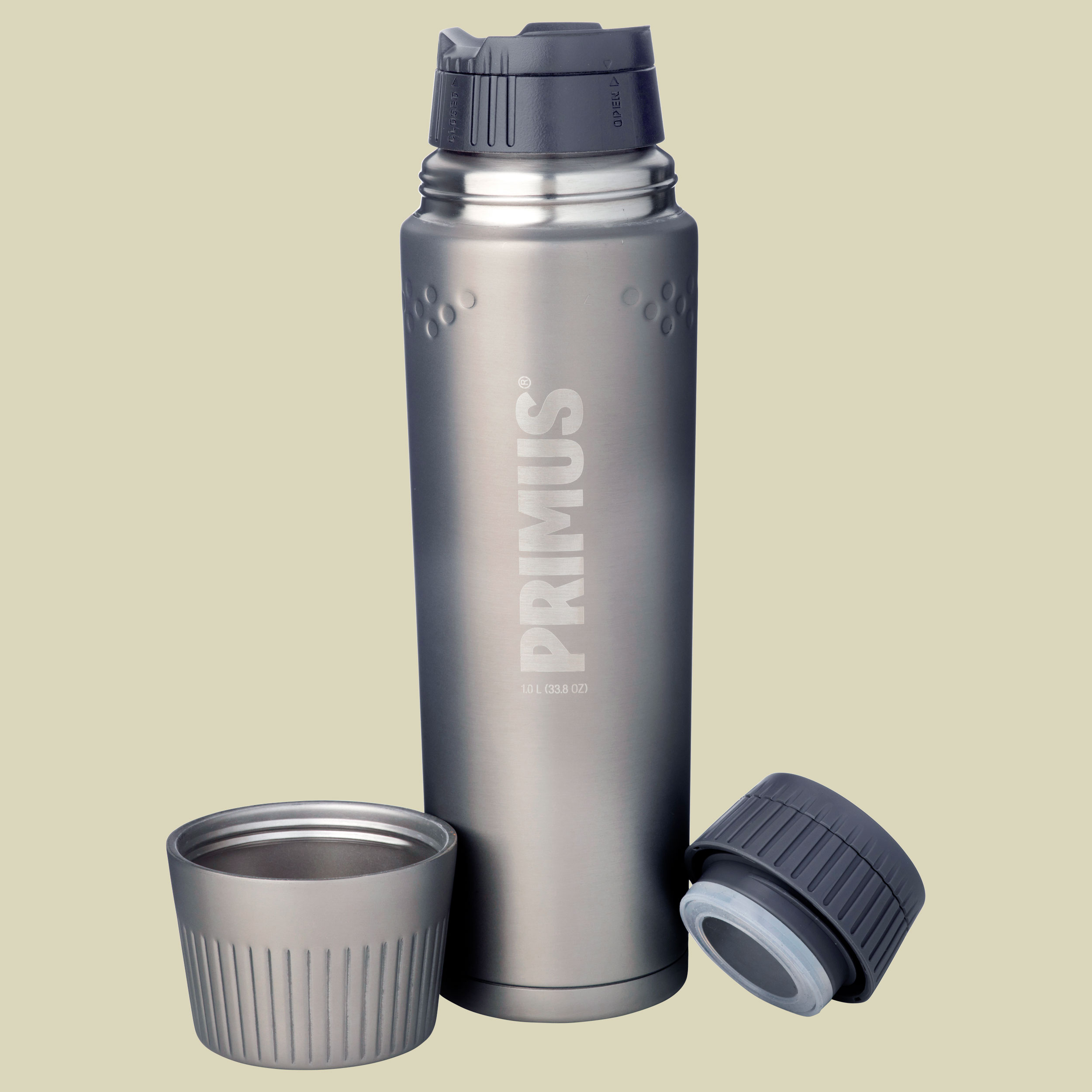 Trailbreak Vacuum Bottle 1L Volumen 1,0 Farbe stainless steel