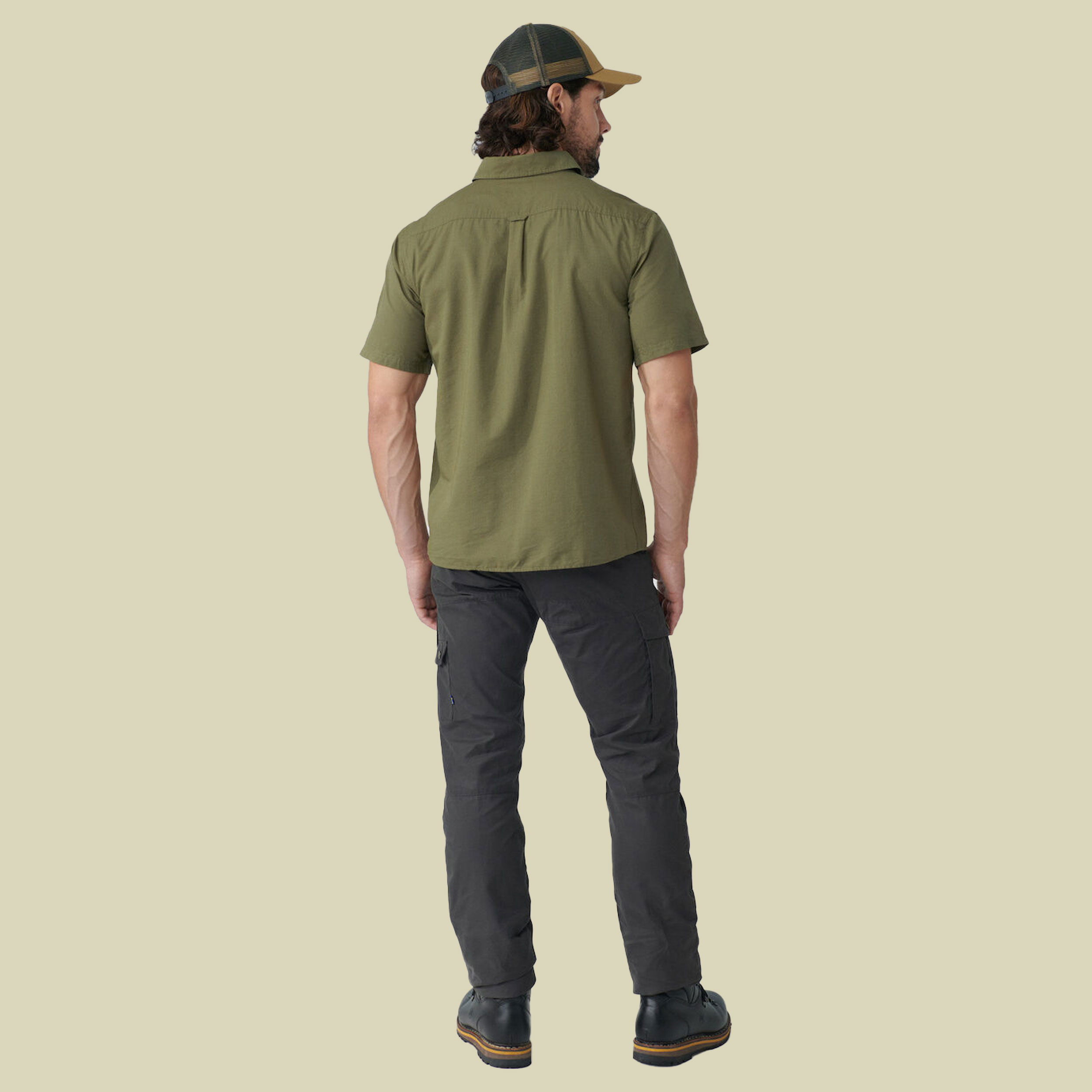 Övik Lite Shirt SS Men Größe M  Farbe green