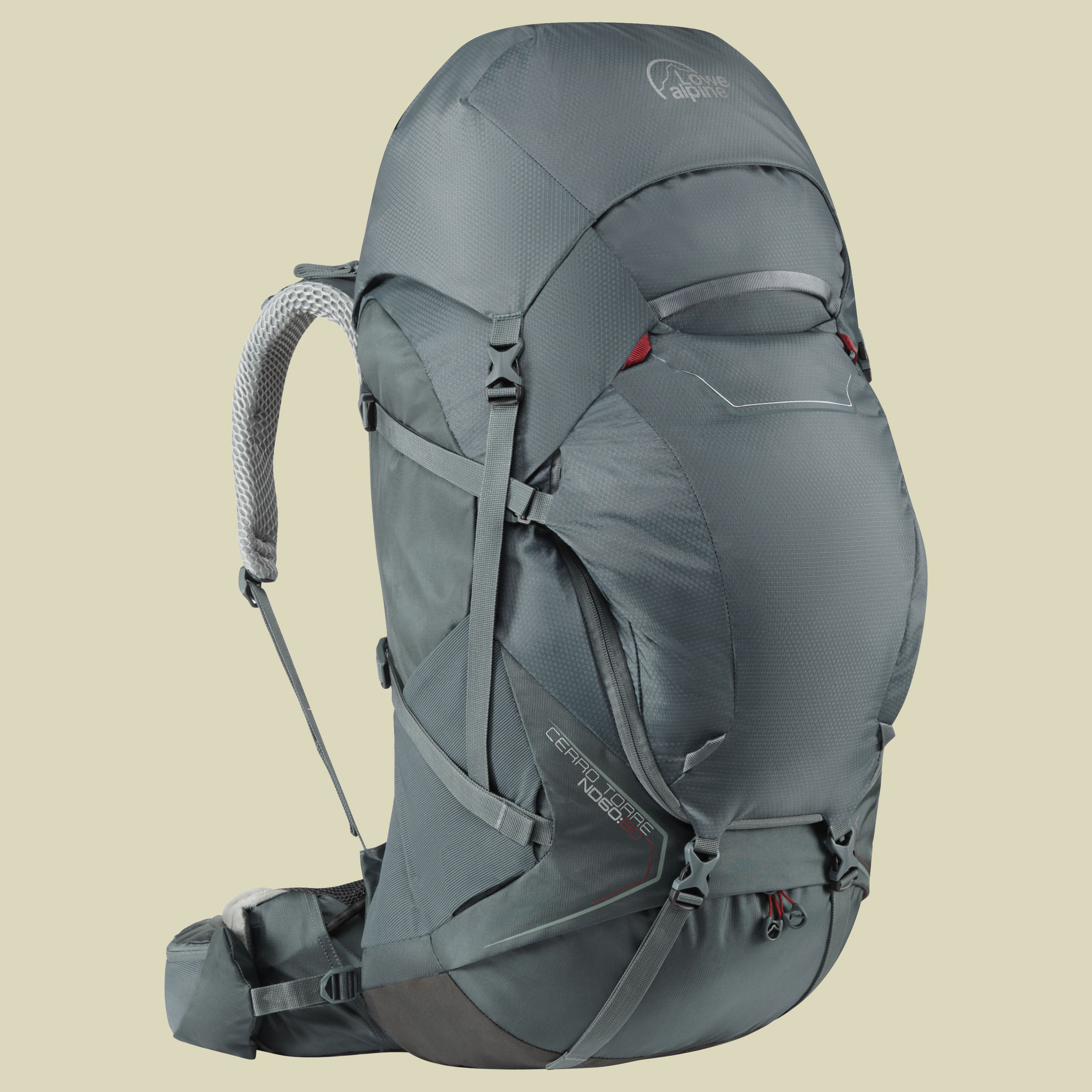 Cerro Torre ND 60:80 Volumen:60+20L/ Rückenlänge:43-53cm Farbe: dark slate