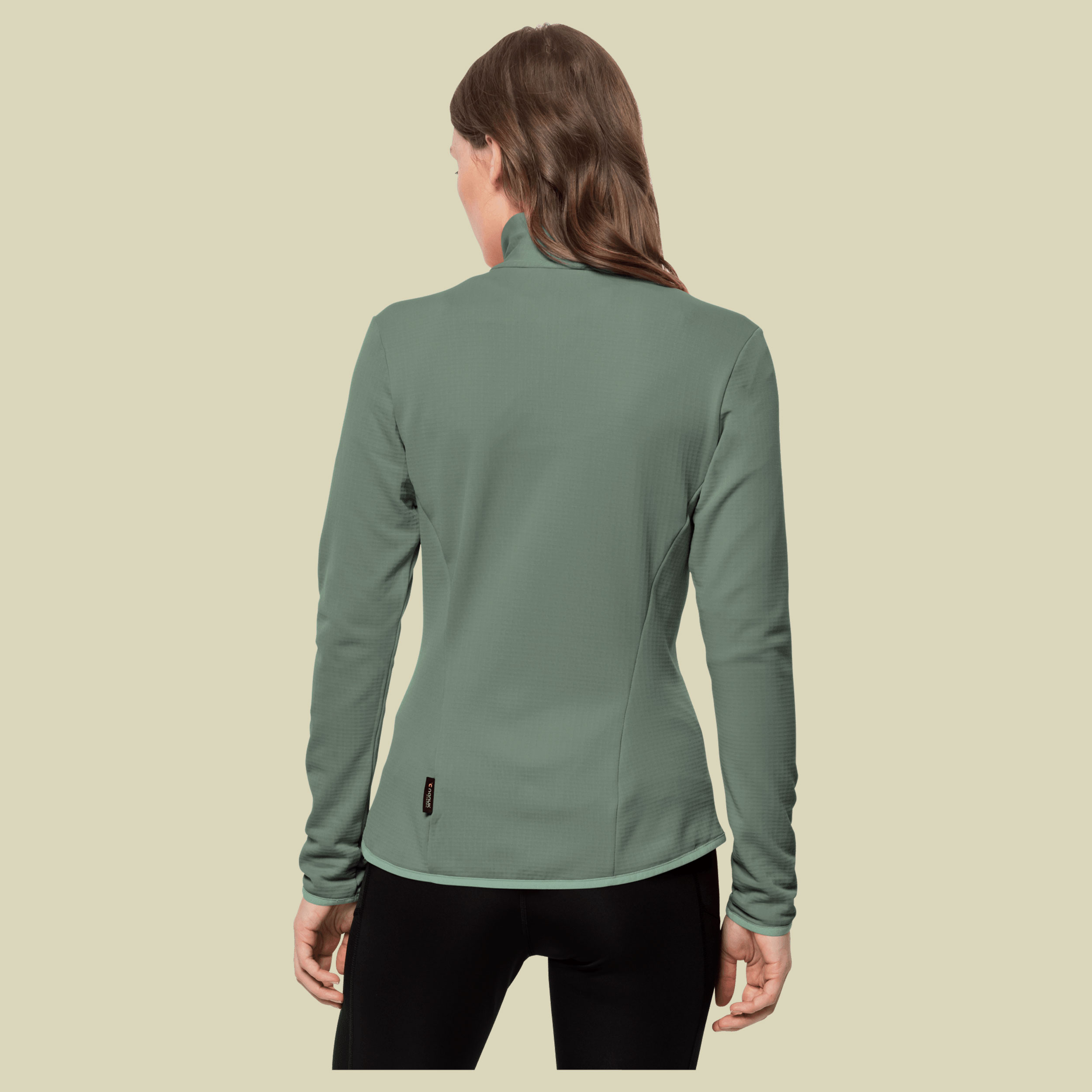 Peak Grid Fleece Women Größe XXL Farbe hedge green