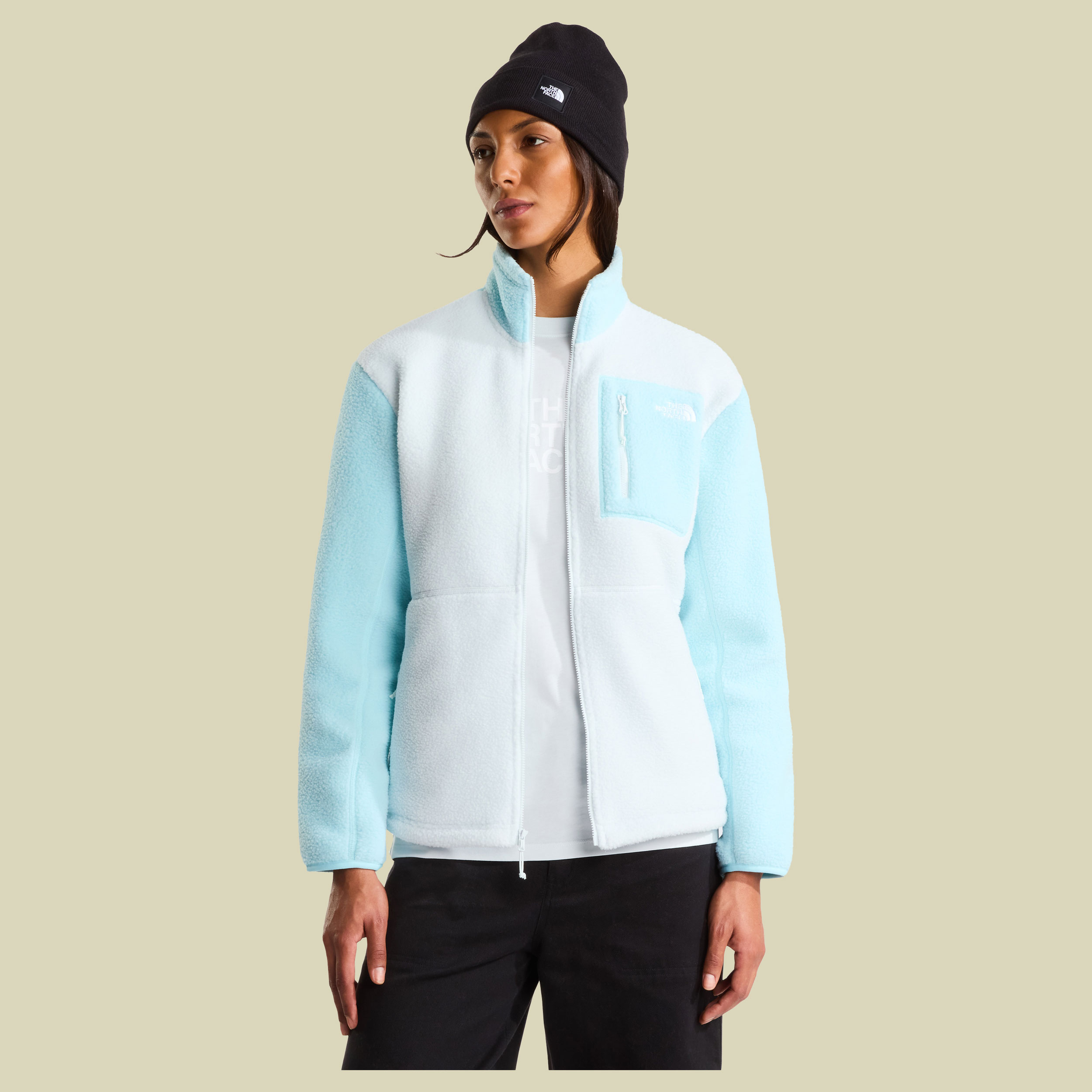 Yumiori Full Zip Women XS blau - pearl stone/glacier