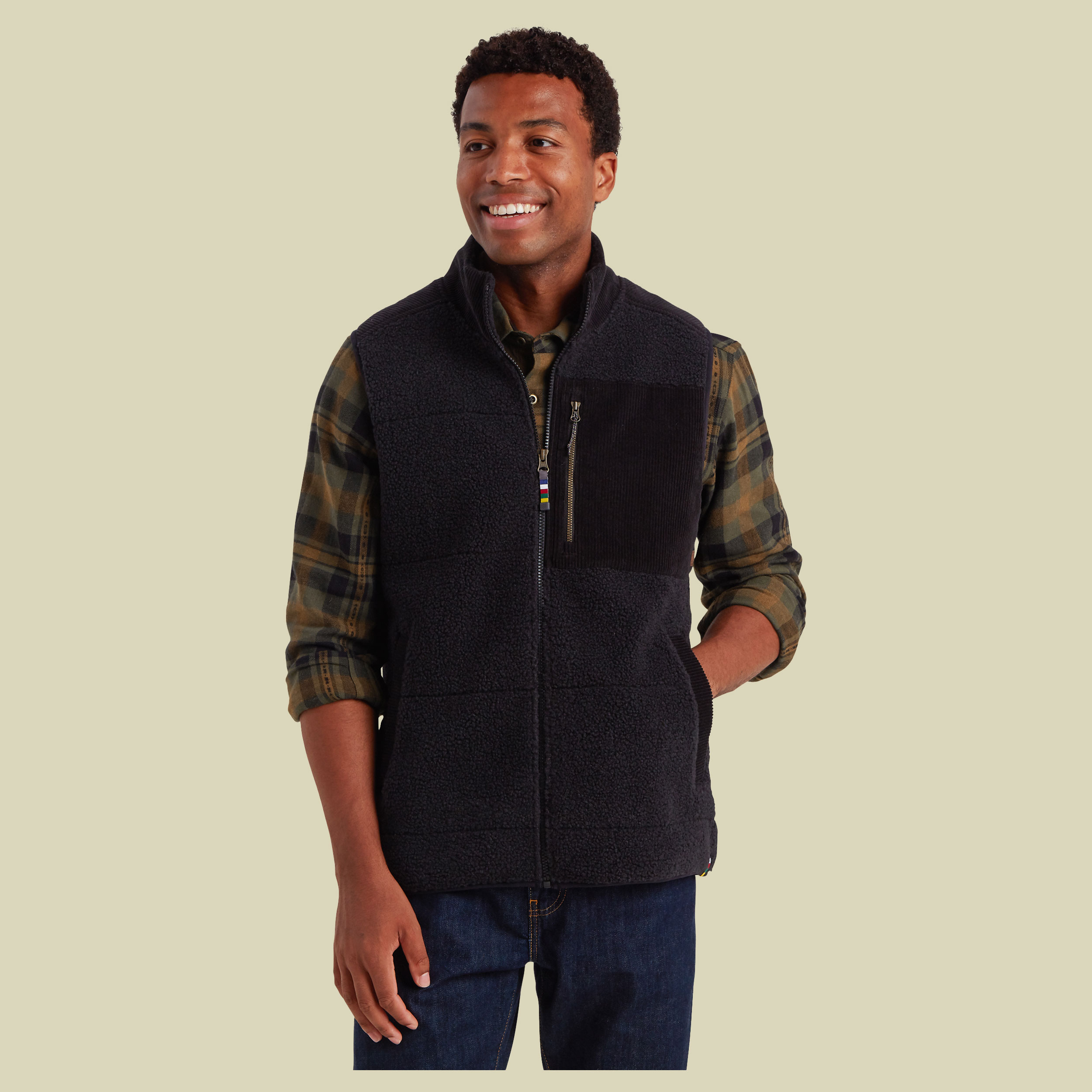 Rangeli Vest Men XL schwarz - Farbe black