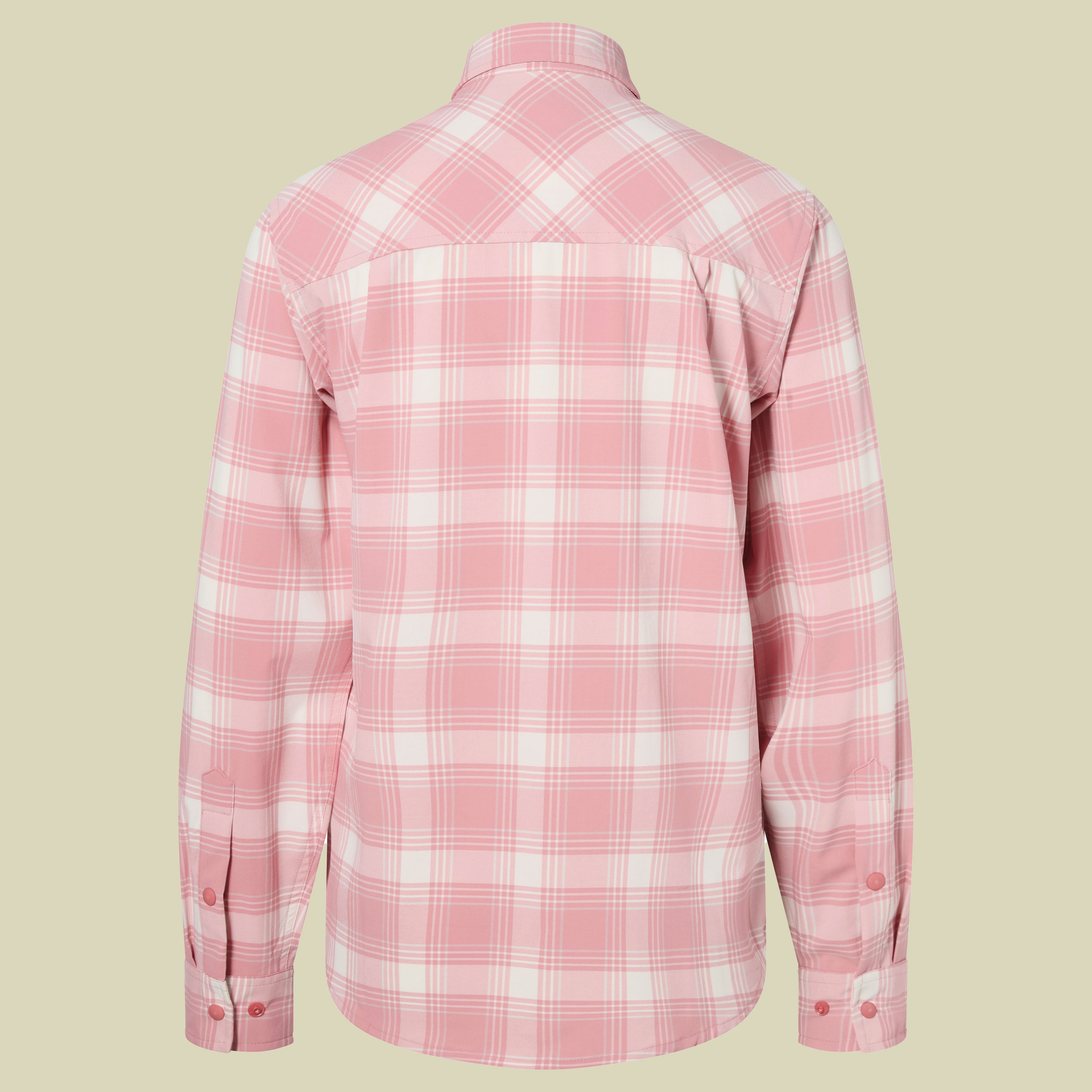 Abisko Trekking L/S Women XXL rosa - pink/white